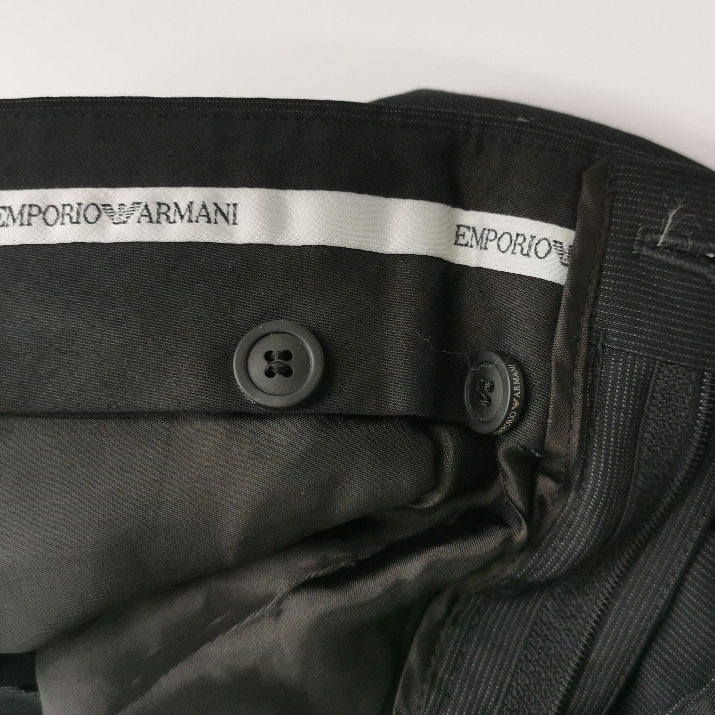 Emporio Armani Emporio Armani Virgin Wool Trousers US 30 Size US 30 / EU 46 - 6 Thumbnail