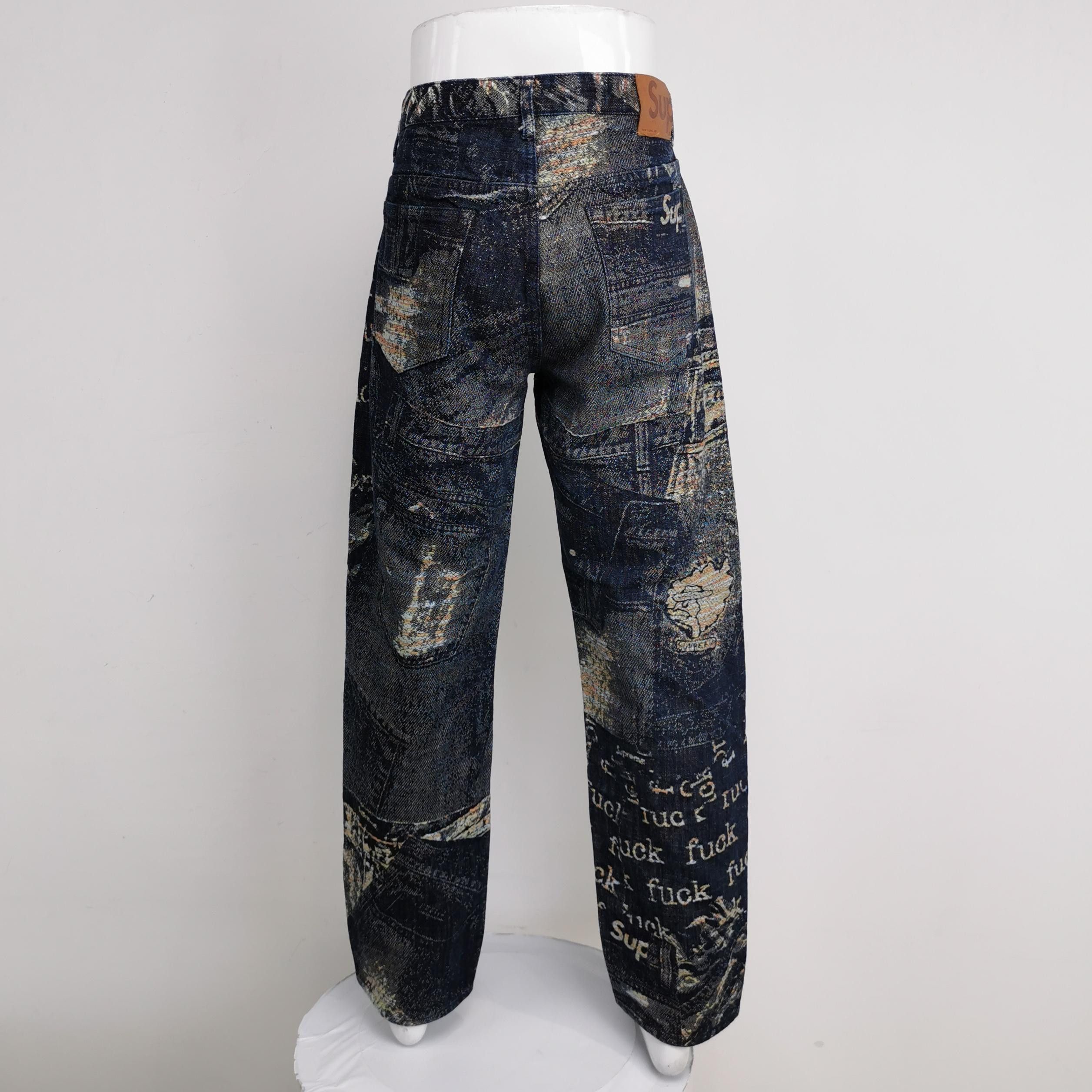Supreme Supreme Graphic Tapestry Casual Pants 32 Size US 32 / EU 48 - 3 Thumbnail