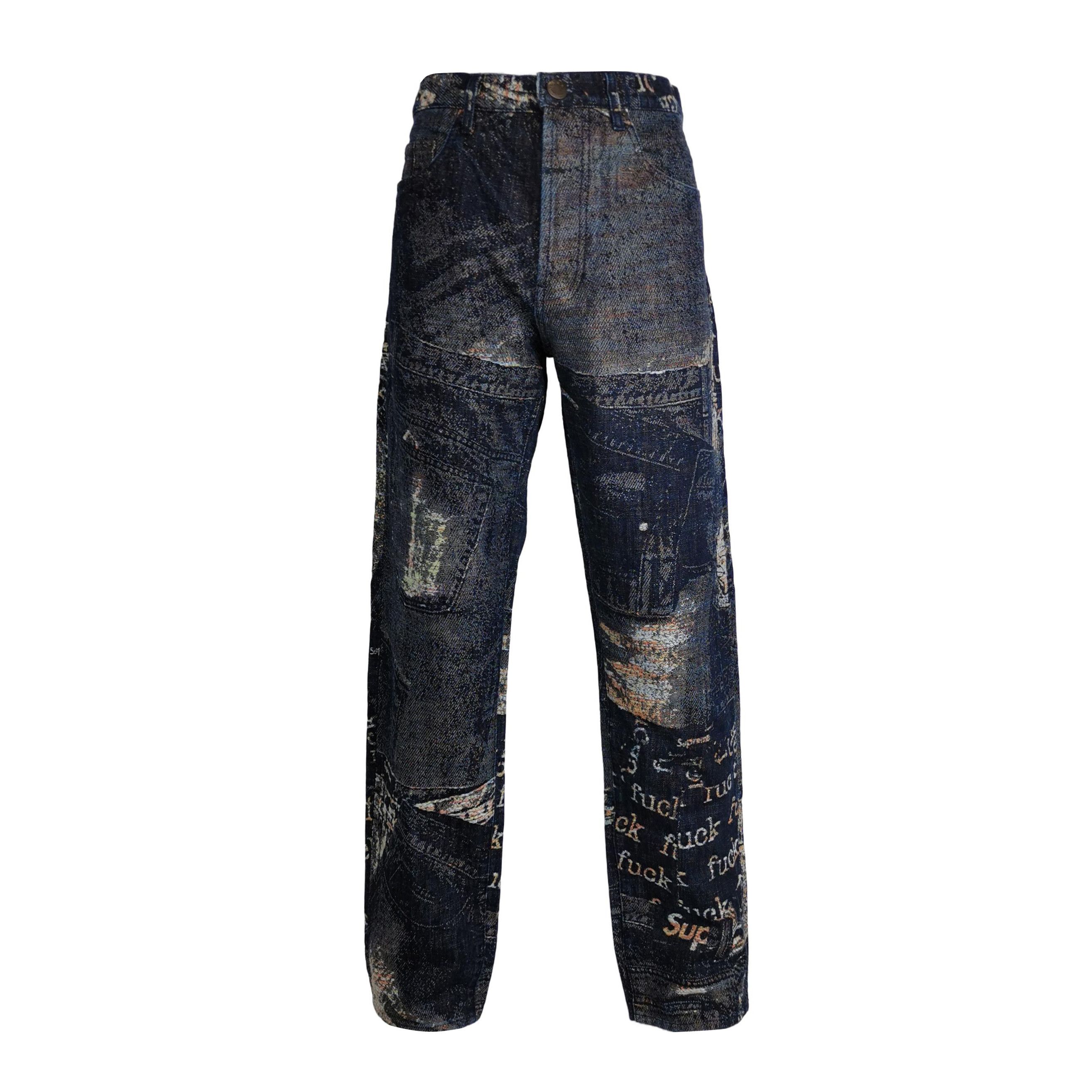 Supreme Supreme Graphic Tapestry Casual Pants 32 Size US 32 / EU 48 - 2 Thumbnail