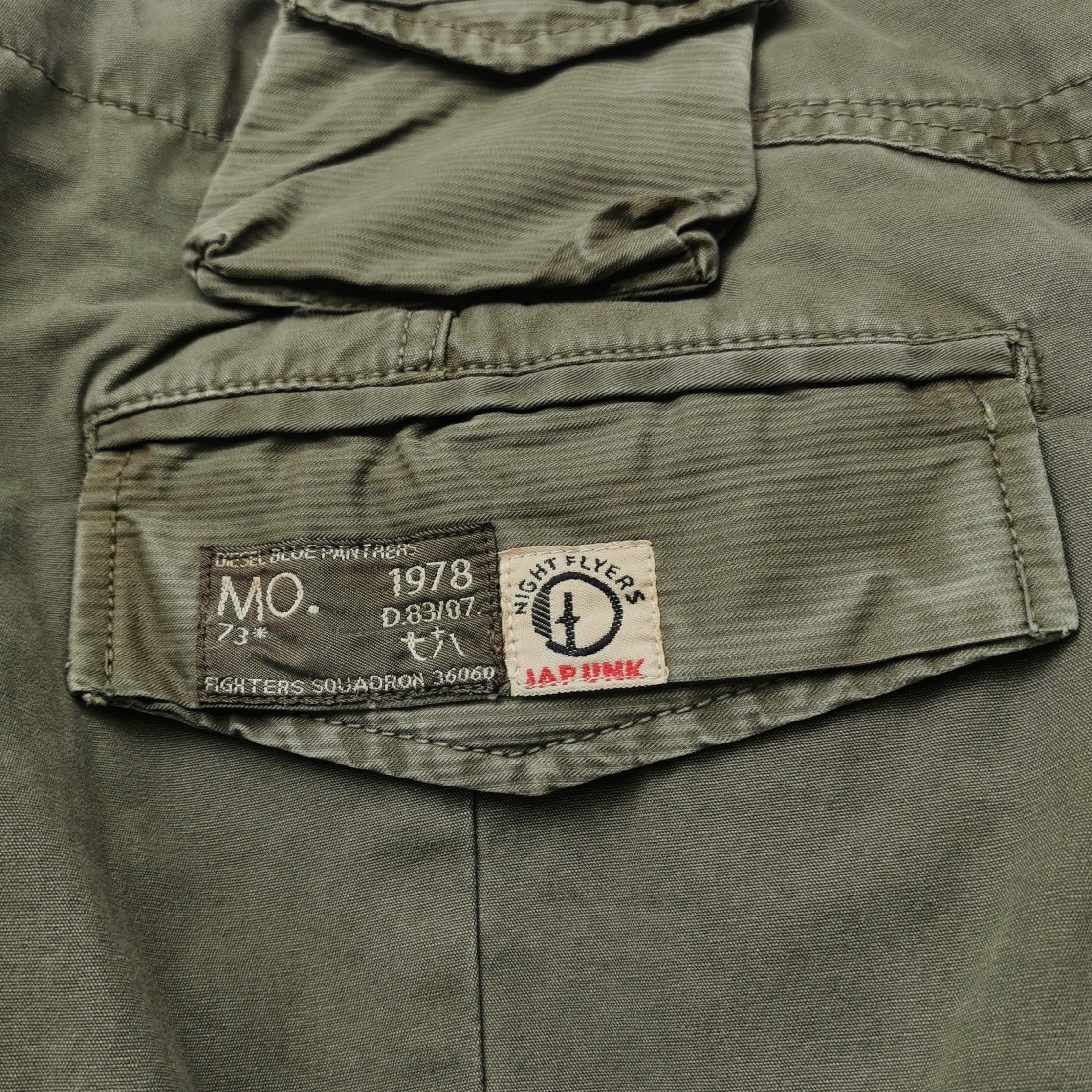 Diesel Diesel Logo Patch Cotton Casual Pants Size 36 Size US 36 / EU 52 - 4 Thumbnail
