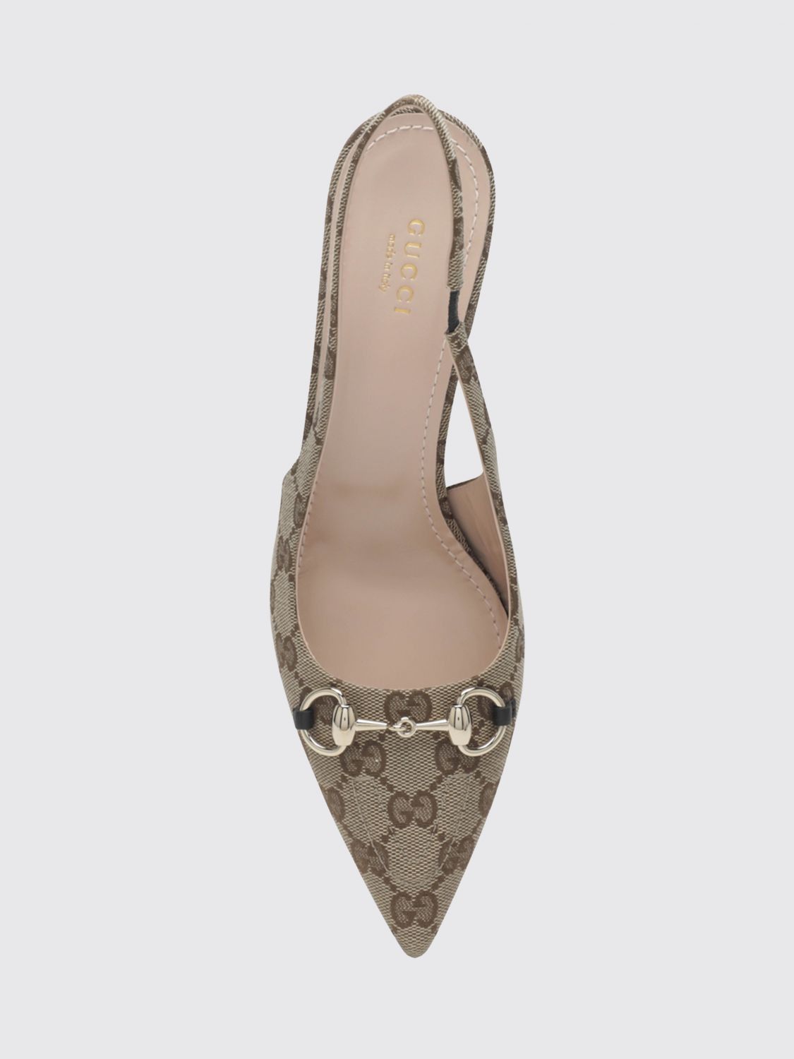 Gucci Gucci Pump Woman Beige Size US 6 / IT 36 - 4 Thumbnail