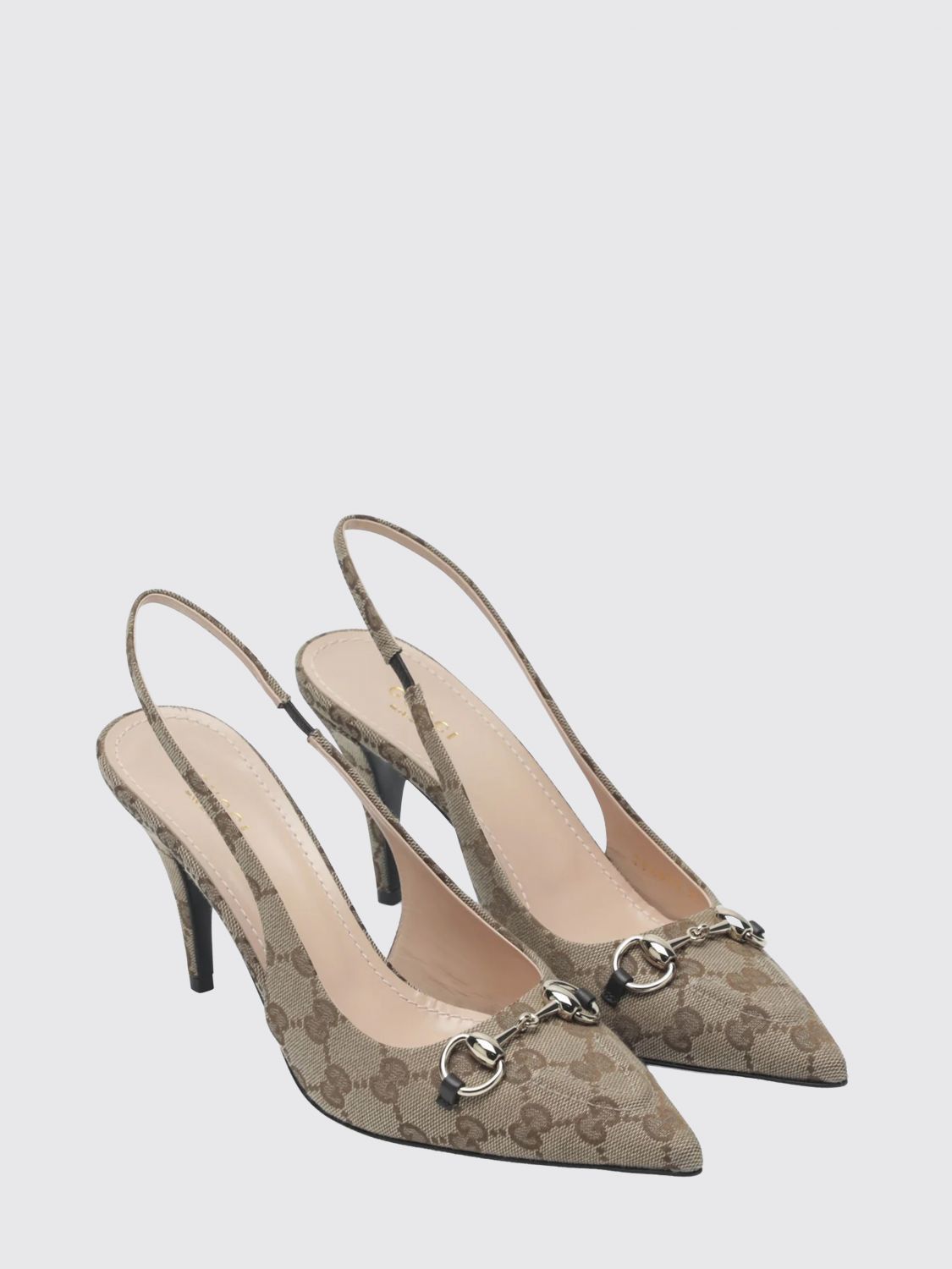 Gucci Gucci Pump Woman Beige Size US 8.5 / IT 38.5 - 2 Thumbnail