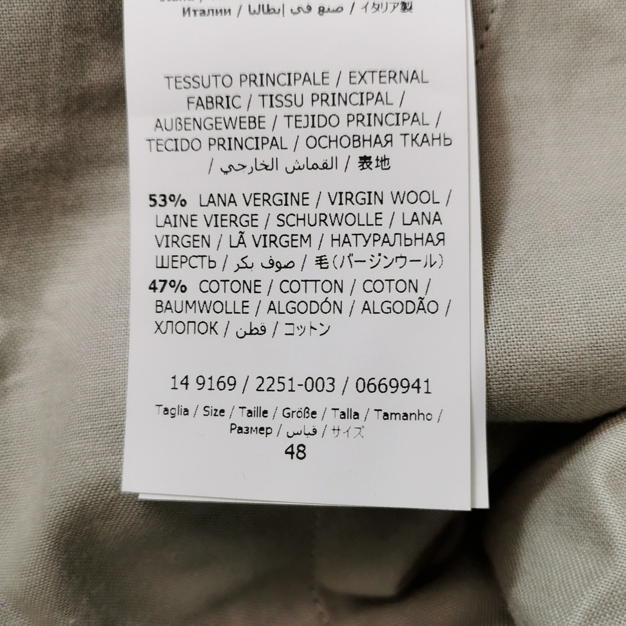 Salvatore Ferragamo Salvatore Ferragamo Navy Wool Blend Trousers 48 Size US 32 / EU 48 - 8 Thumbnail