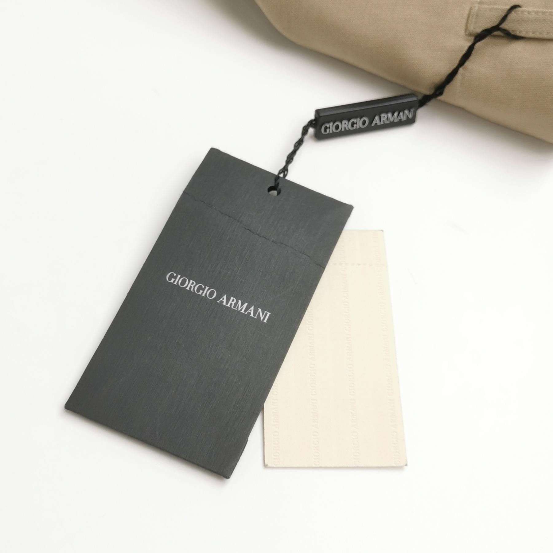 Giorgio Armani Giorgio Armani Beige Cotton Casual Pants 46 Size US 30 / EU 46 - 4 Thumbnail