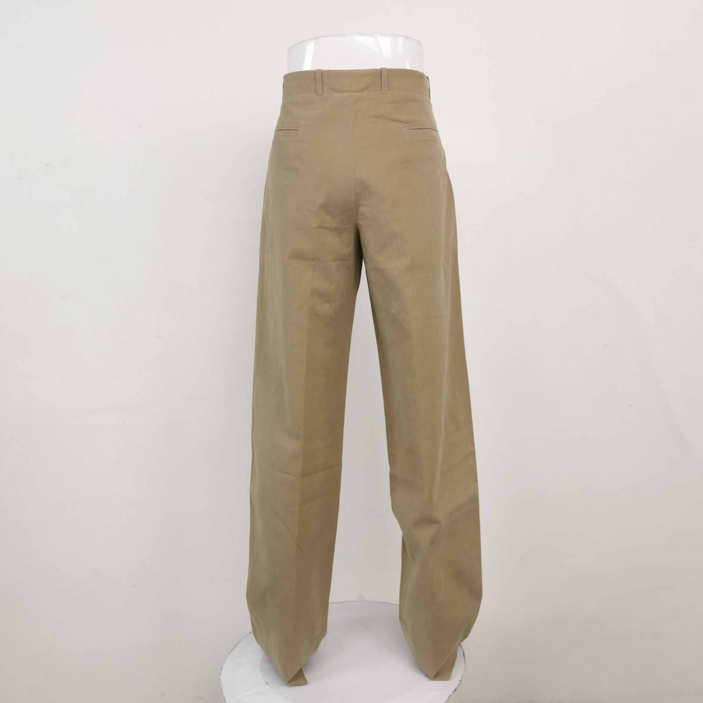 Giorgio Armani Giorgio Armani Beige Cotton Casual Pants 46 Size US 30 / EU 46 - 3 Thumbnail