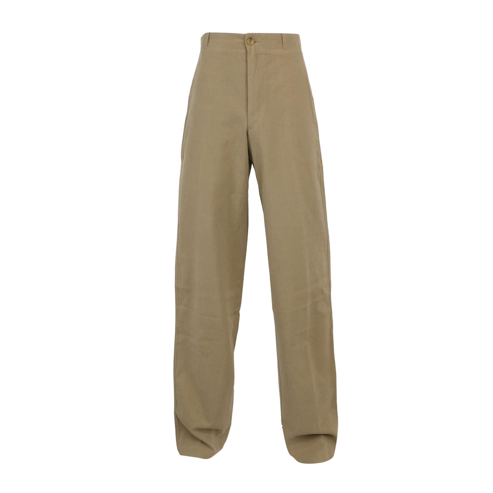 Giorgio Armani Giorgio Armani Beige Cotton Casual Pants 46 Size US 30 / EU 46 - 2 Thumbnail