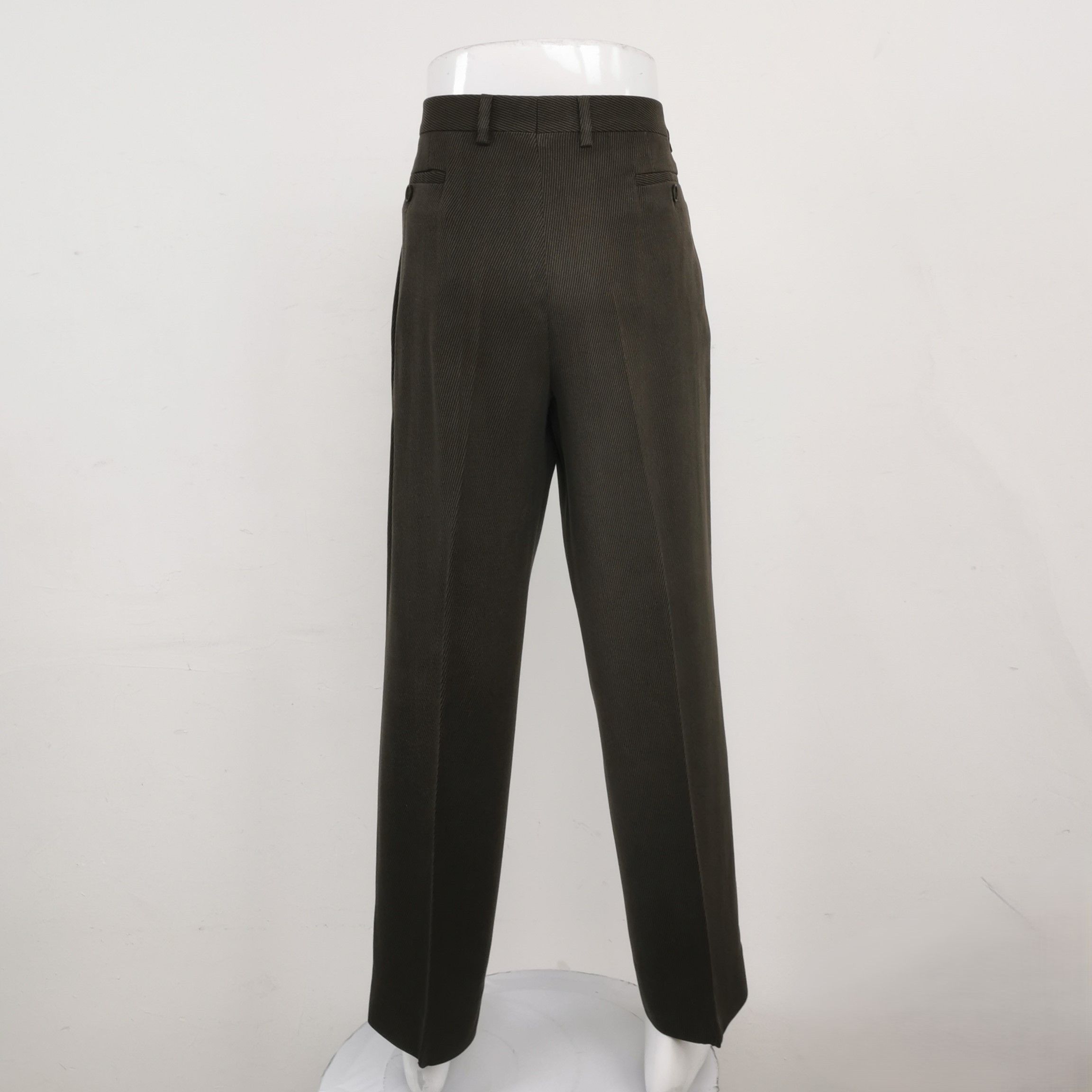 Giorgio Armani Giorgio Armani 100% Silk Casual Pants EU 52 Size US 36 / EU 52 - 3 Thumbnail