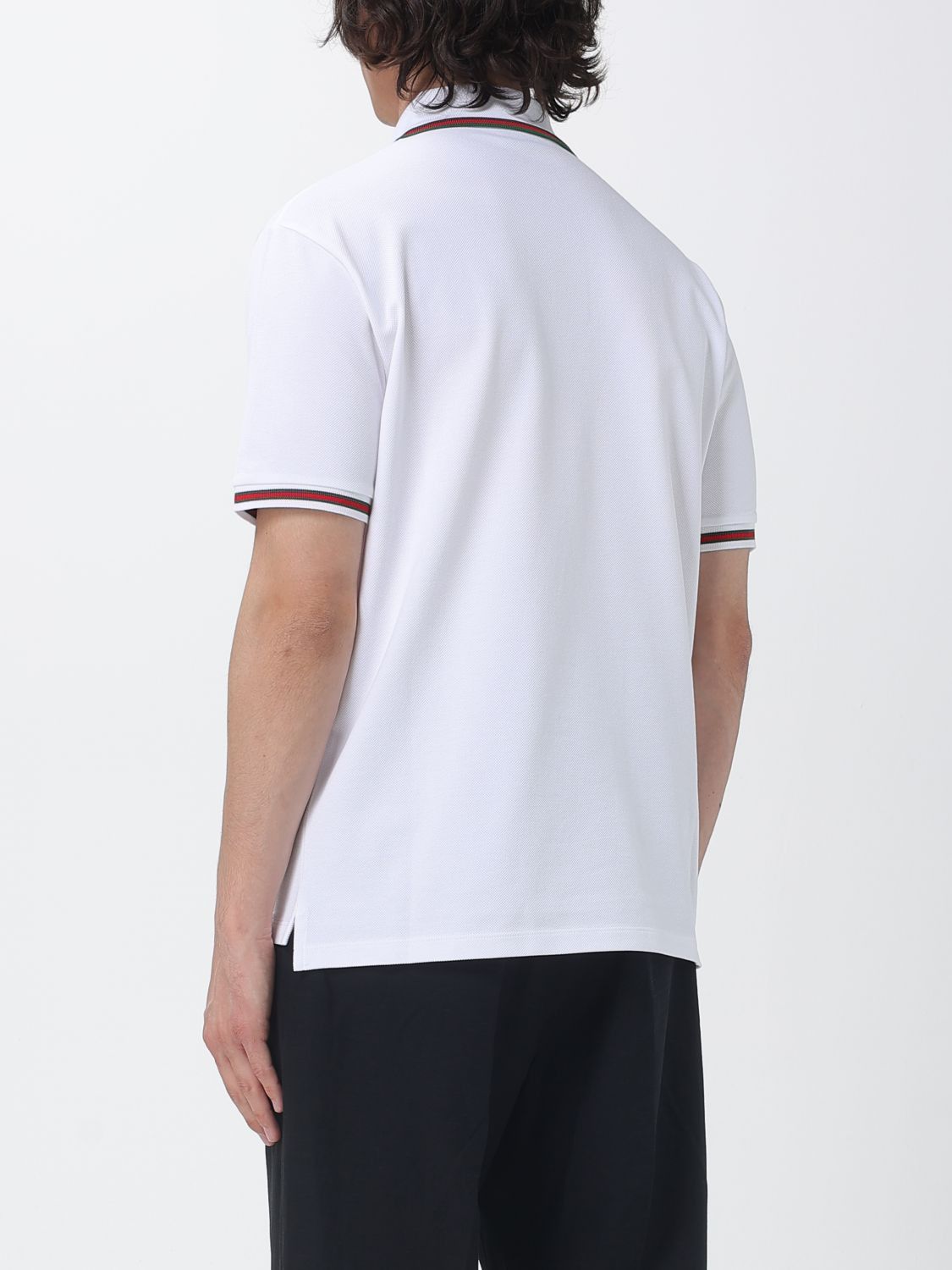 Gucci Gucci Polo Shirt Men White Size US M / EU 48-50 / 2 - 3 Thumbnail