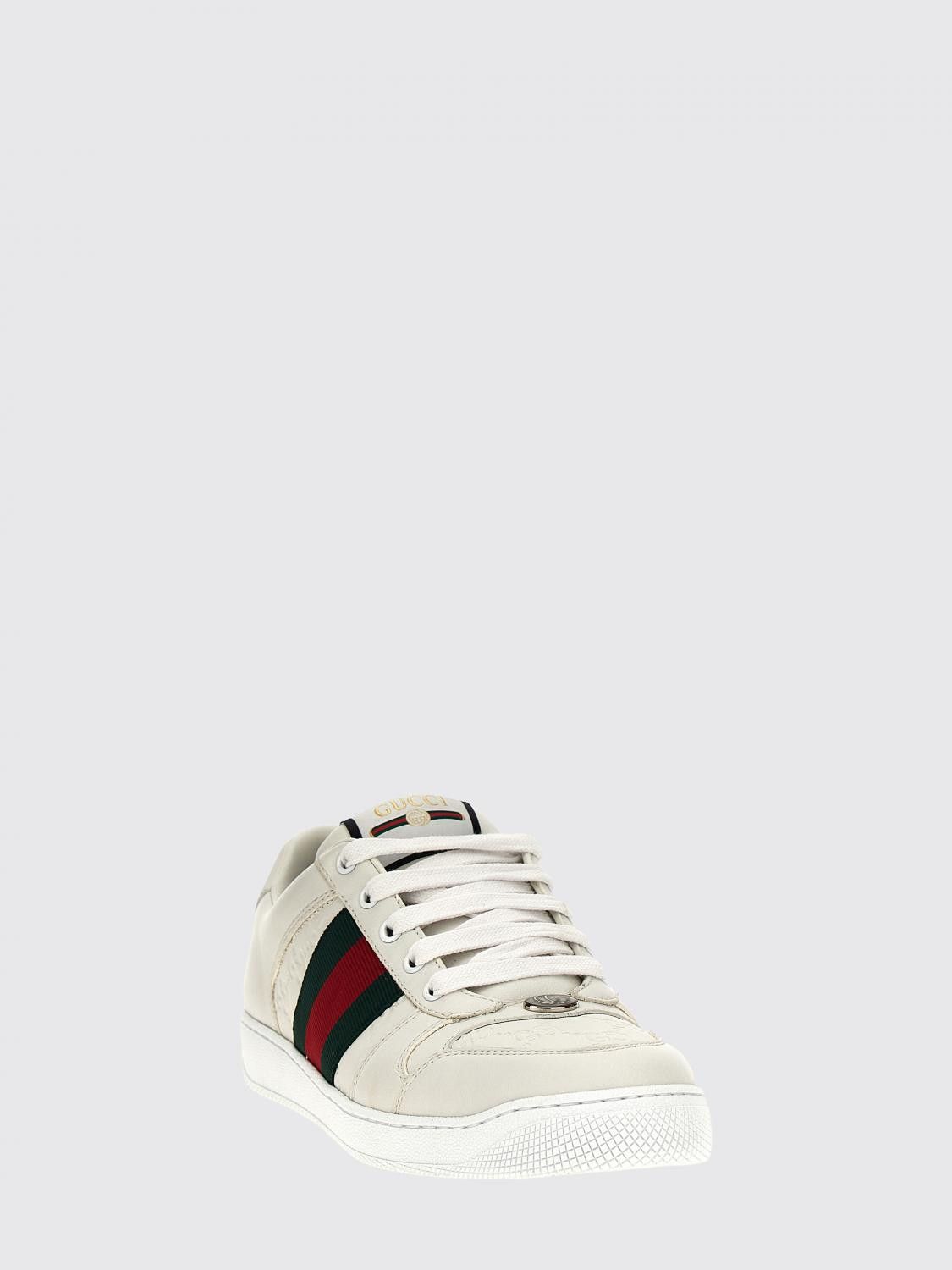 Gucci Gucci Sneakers Men White Size US 13 / EU 46 - 2 Thumbnail