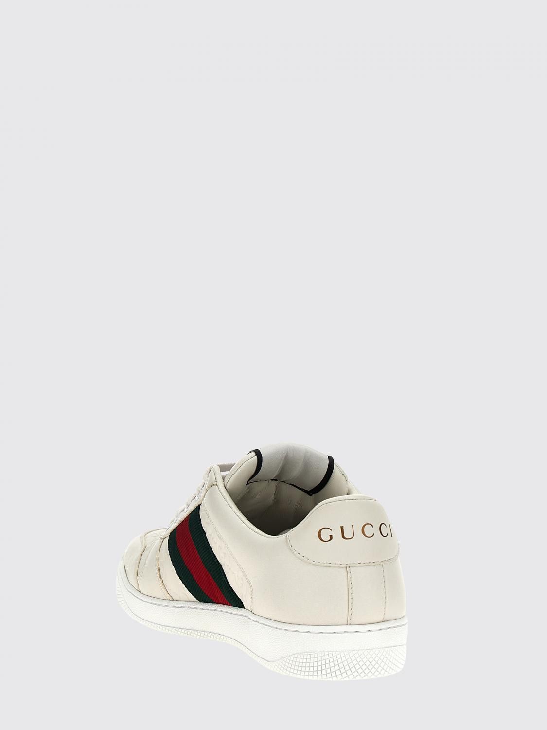 Gucci Gucci Sneakers Men White Size US 13 / EU 46 - 3 Thumbnail