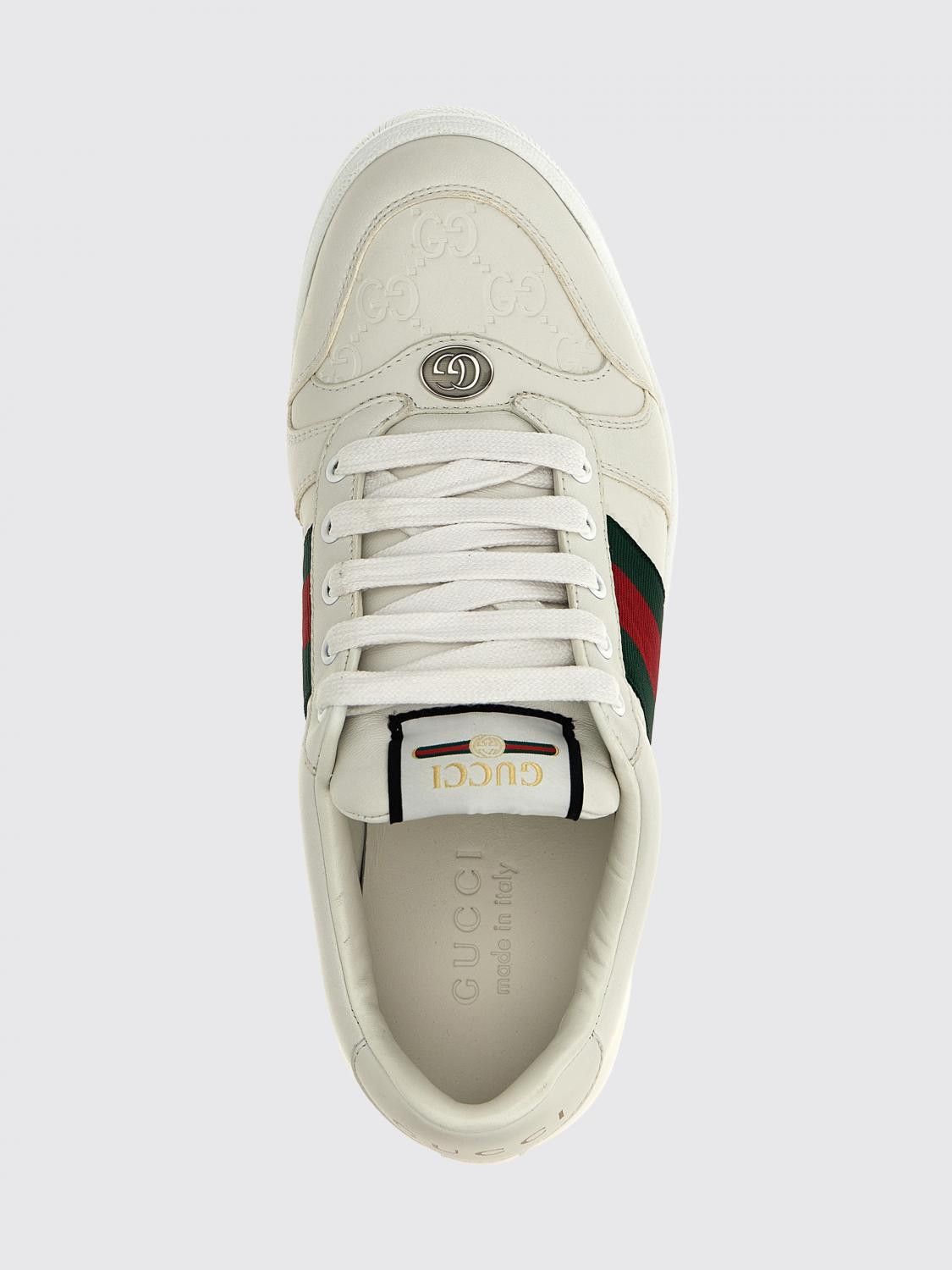 Gucci Gucci Sneakers Men White Size US 13 / EU 46 - 4 Thumbnail