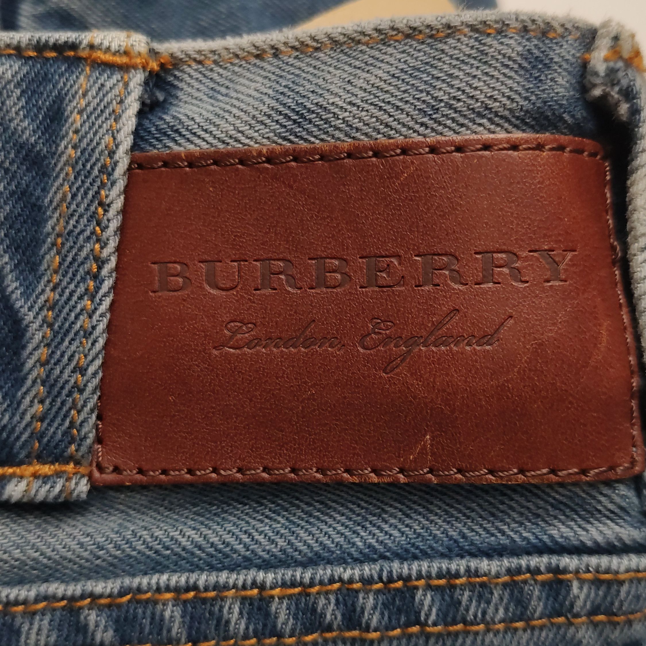 Burberry Burberry Two Tone Denim Jeans W28 Size US 28 / EU 44 - 11 Thumbnail