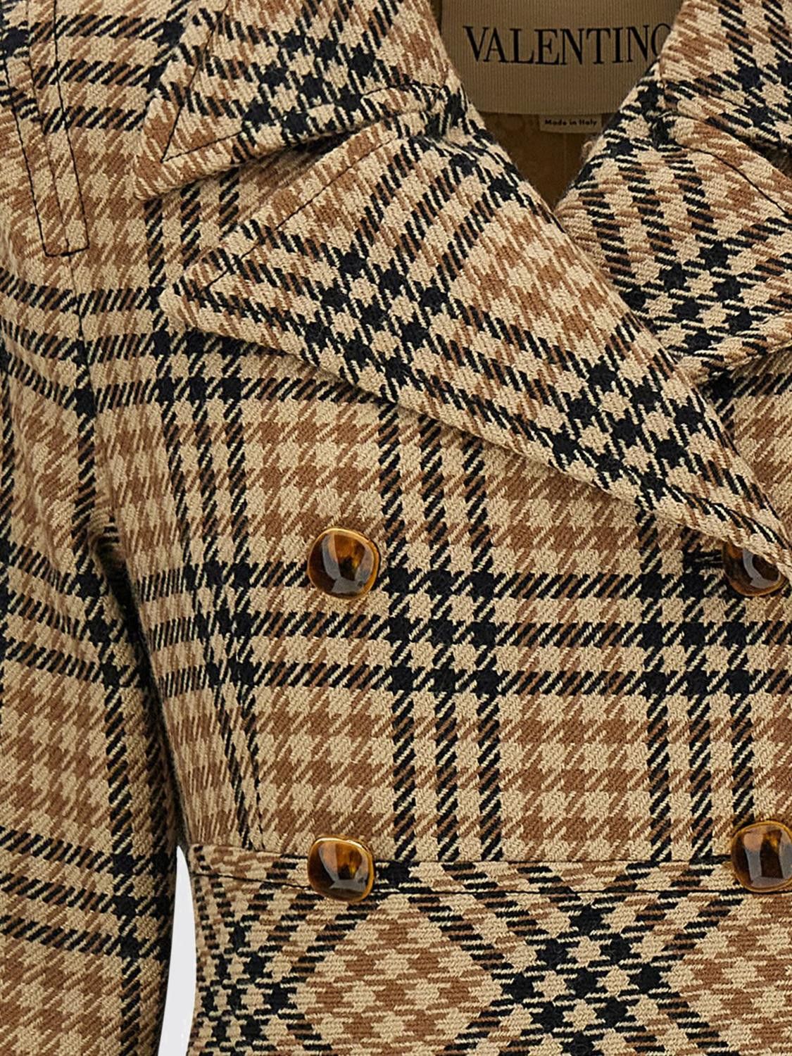 Valentino Valentino Jacket Woman Brown Size M / US 6-8 / IT 42-44 - 3 Thumbnail