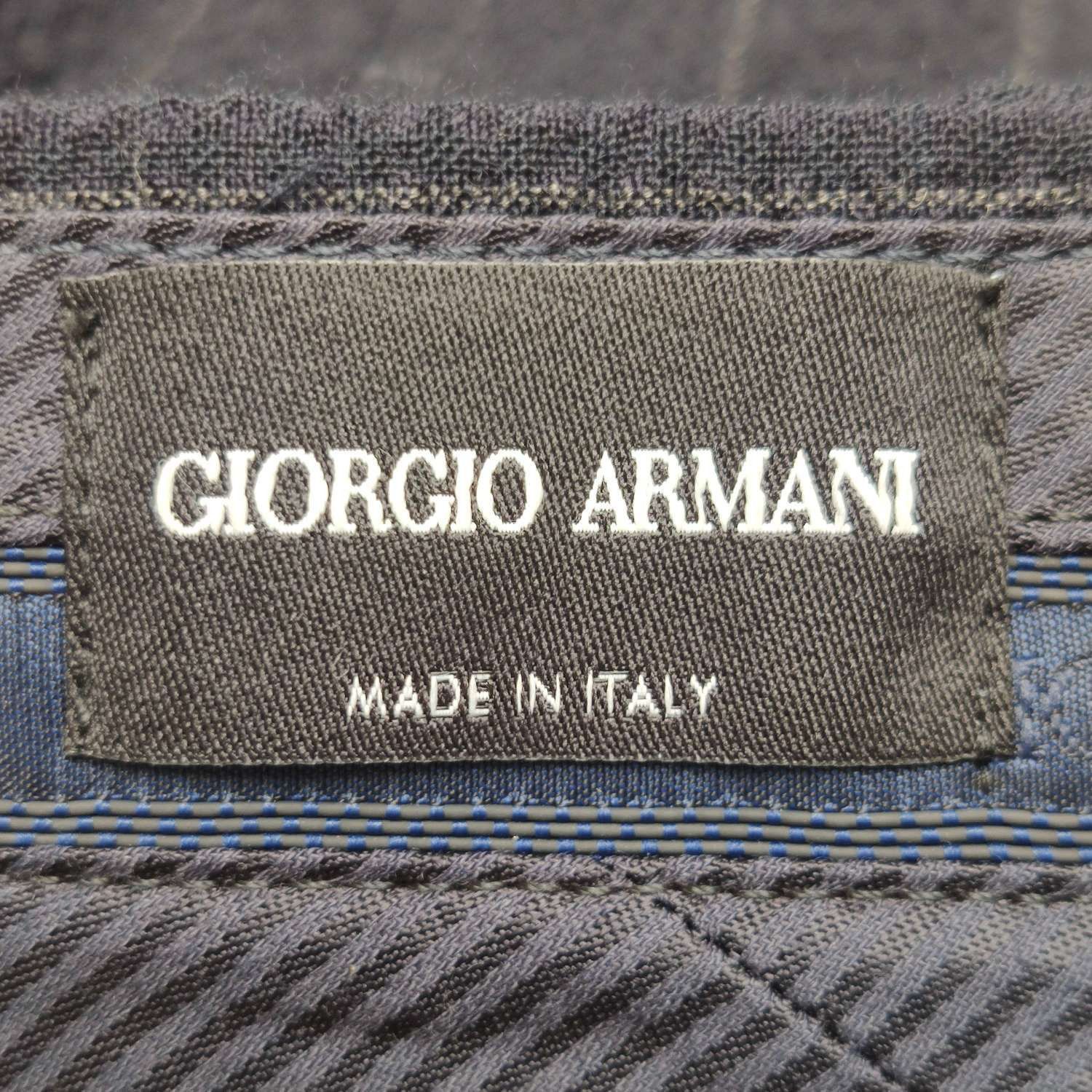 Giorgio Armani Giorgio Armani Striped Wool Blend Trousers Size 50 Size US 34 / EU 50 - 5 Thumbnail