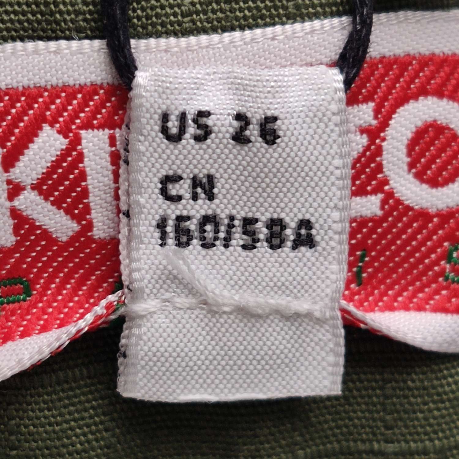 Kenzo Kenzo Green Ripstop Logo Patch Cargo Pants US 26 Size US 26 / EU 42 - 8 Thumbnail