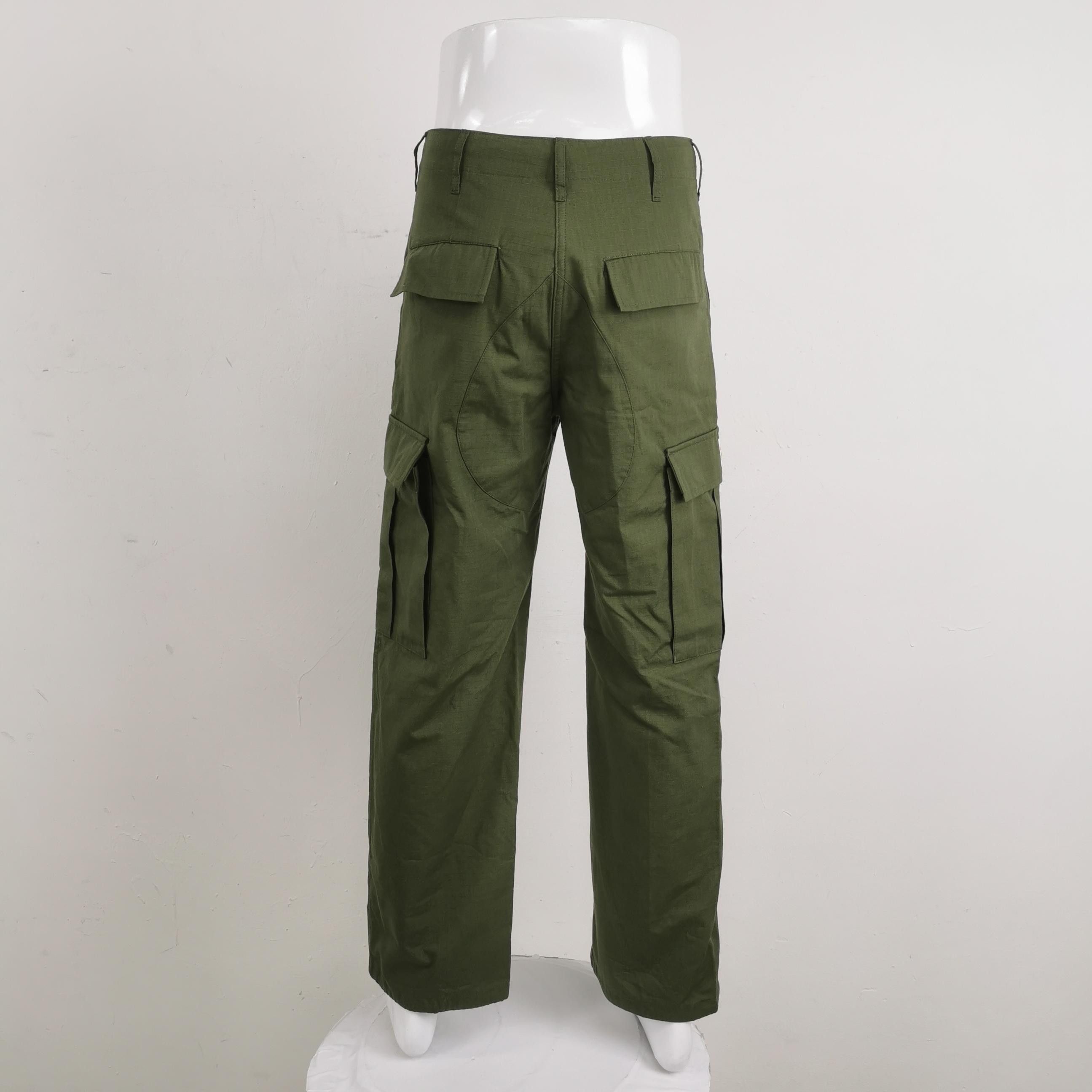 Kenzo Kenzo Green Ripstop Logo Patch Cargo Pants US 26 Size US 26 / EU 42 - 3 Thumbnail