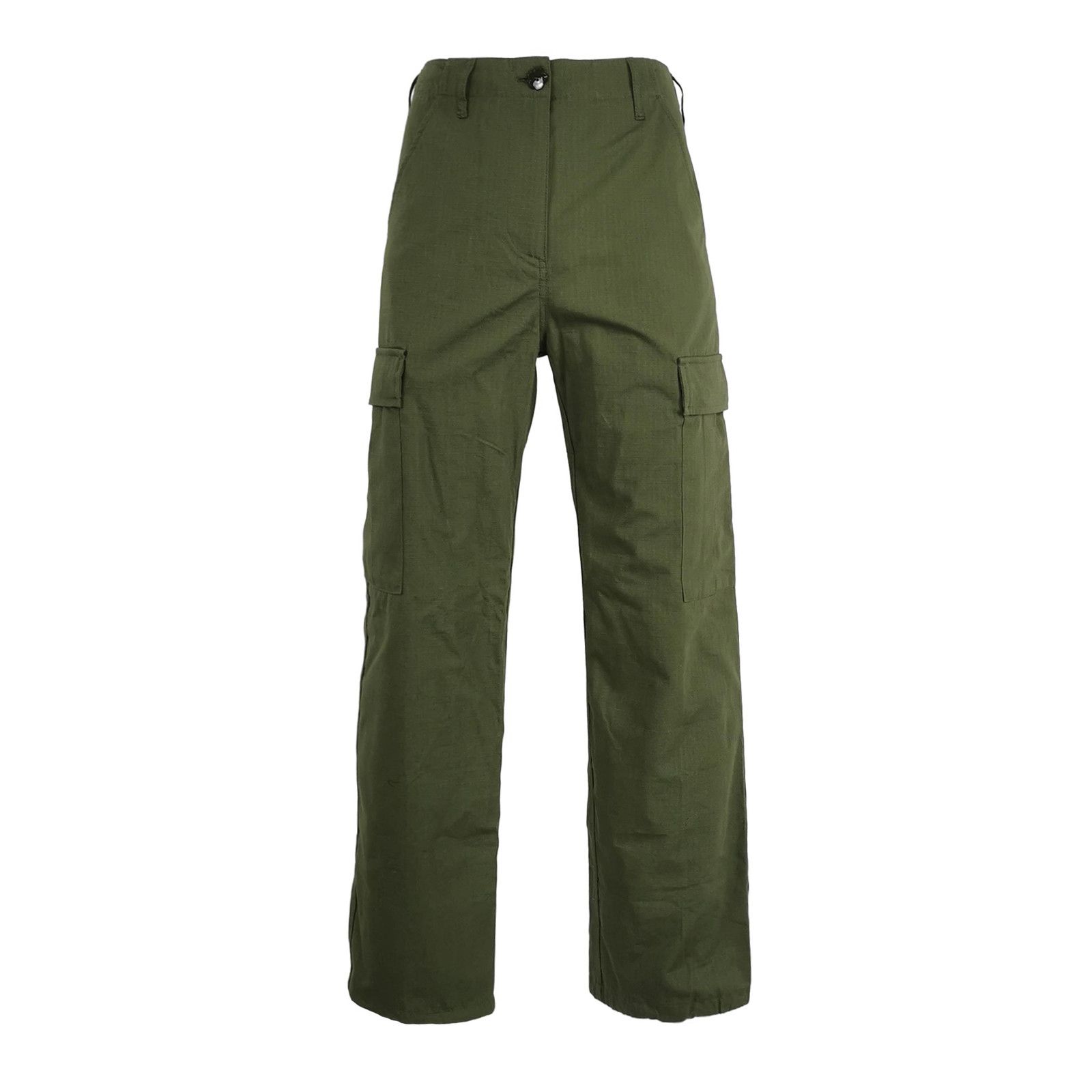 Kenzo Kenzo Green Ripstop Logo Patch Cargo Pants US 26 Size US 26 / EU 42 - 2 Thumbnail