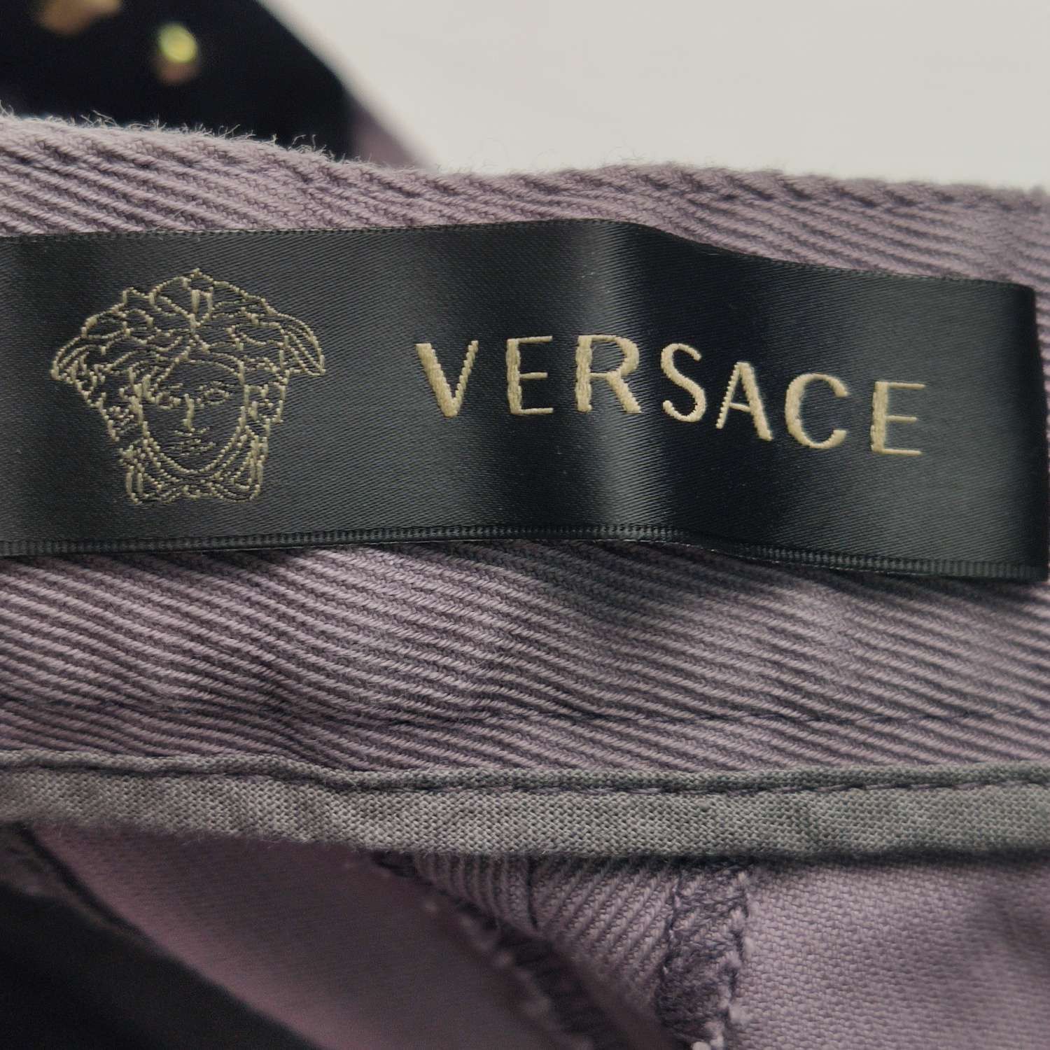 Versace Versace Medusa Head Cotton Pants Size 50 Size US 34 / EU 50 - 5 Thumbnail