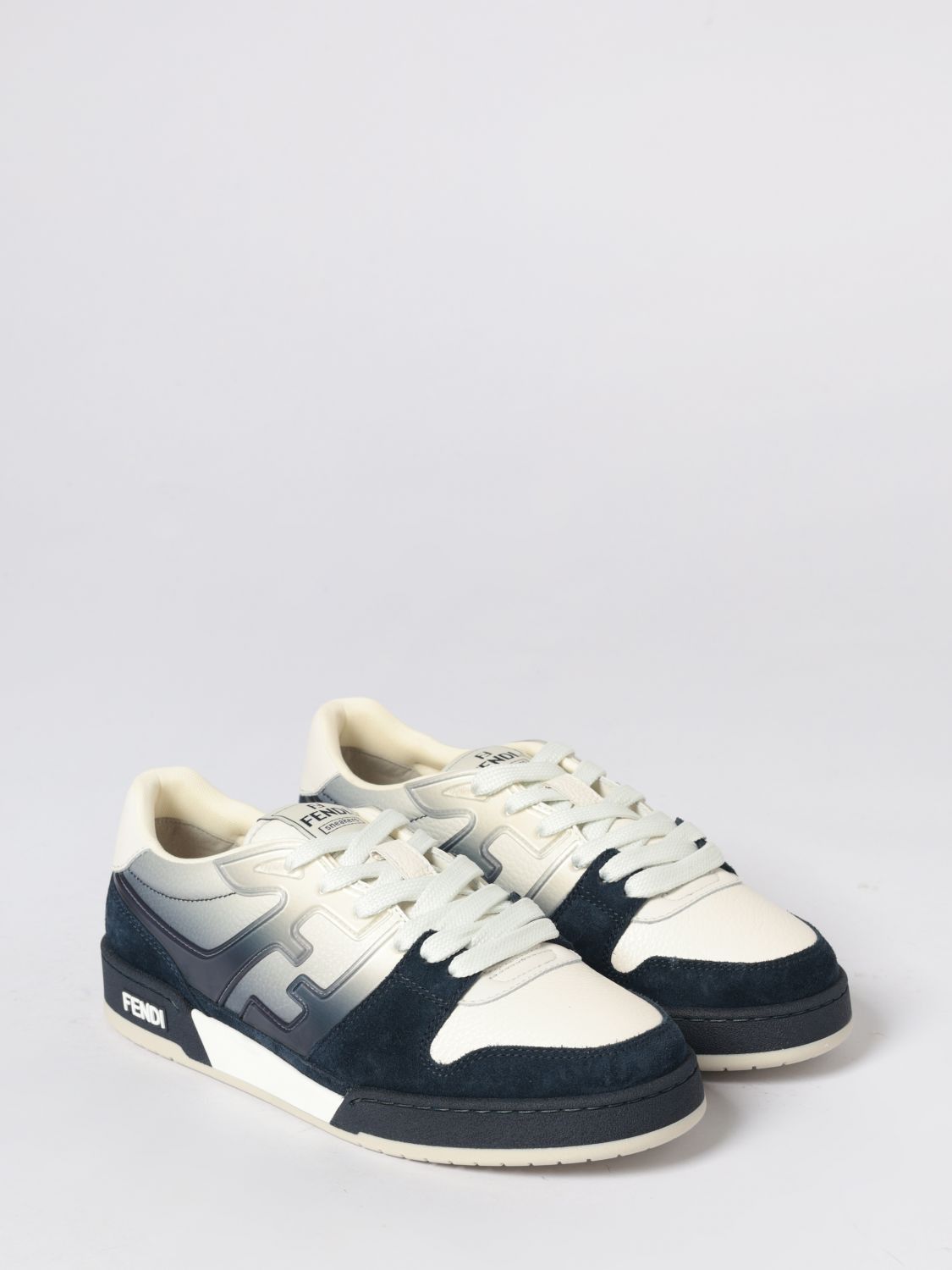 Fendi Fendi Sneakers Men Navy Size US 12 / EU 45 - 2 Thumbnail