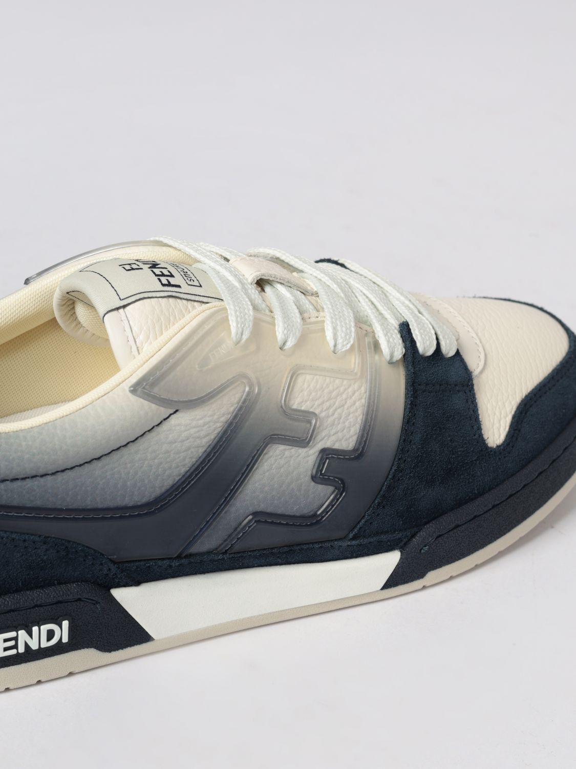 Fendi Fendi Sneakers Men Navy Size US 12 / EU 45 - 4 Thumbnail