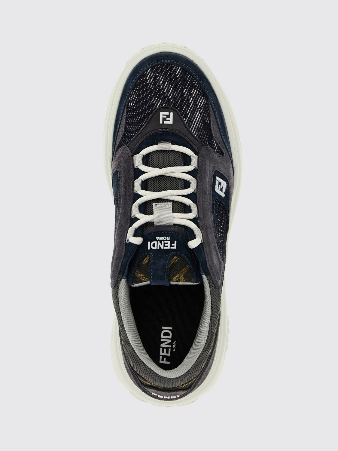 Fendi Fendi Sneakers Men Denim Size US 8 / EU 41 - 4 Thumbnail