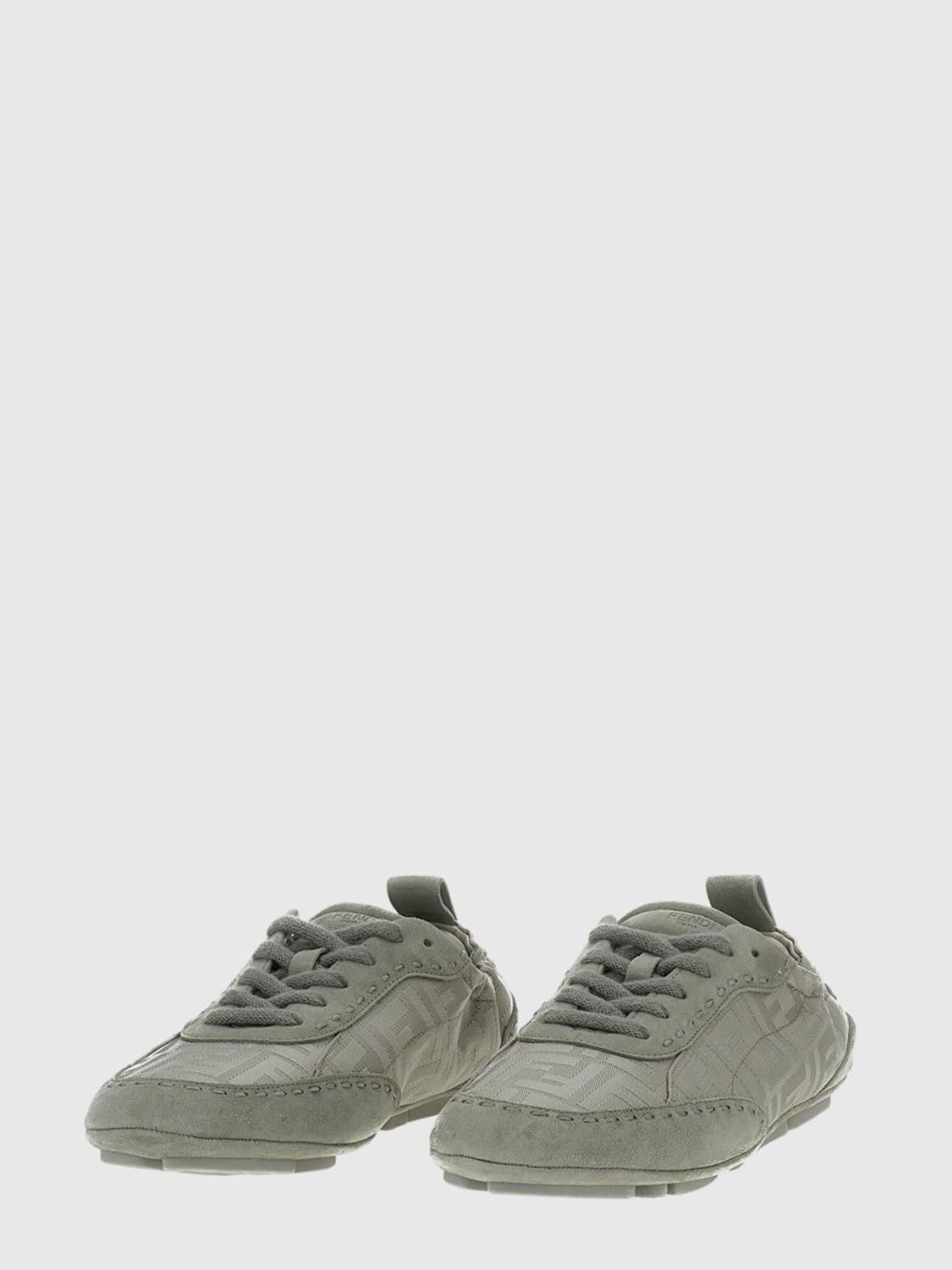 Fendi Fendi Sneakers Men Grey Size US 11 / EU 44 - 2 Thumbnail