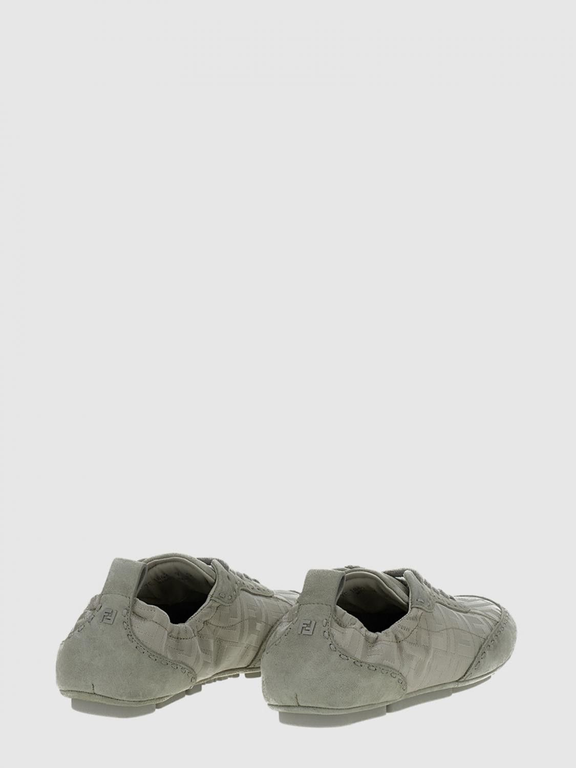 Fendi Fendi Sneakers Men Grey Size US 9.5 / EU 42-43 - 3 Thumbnail
