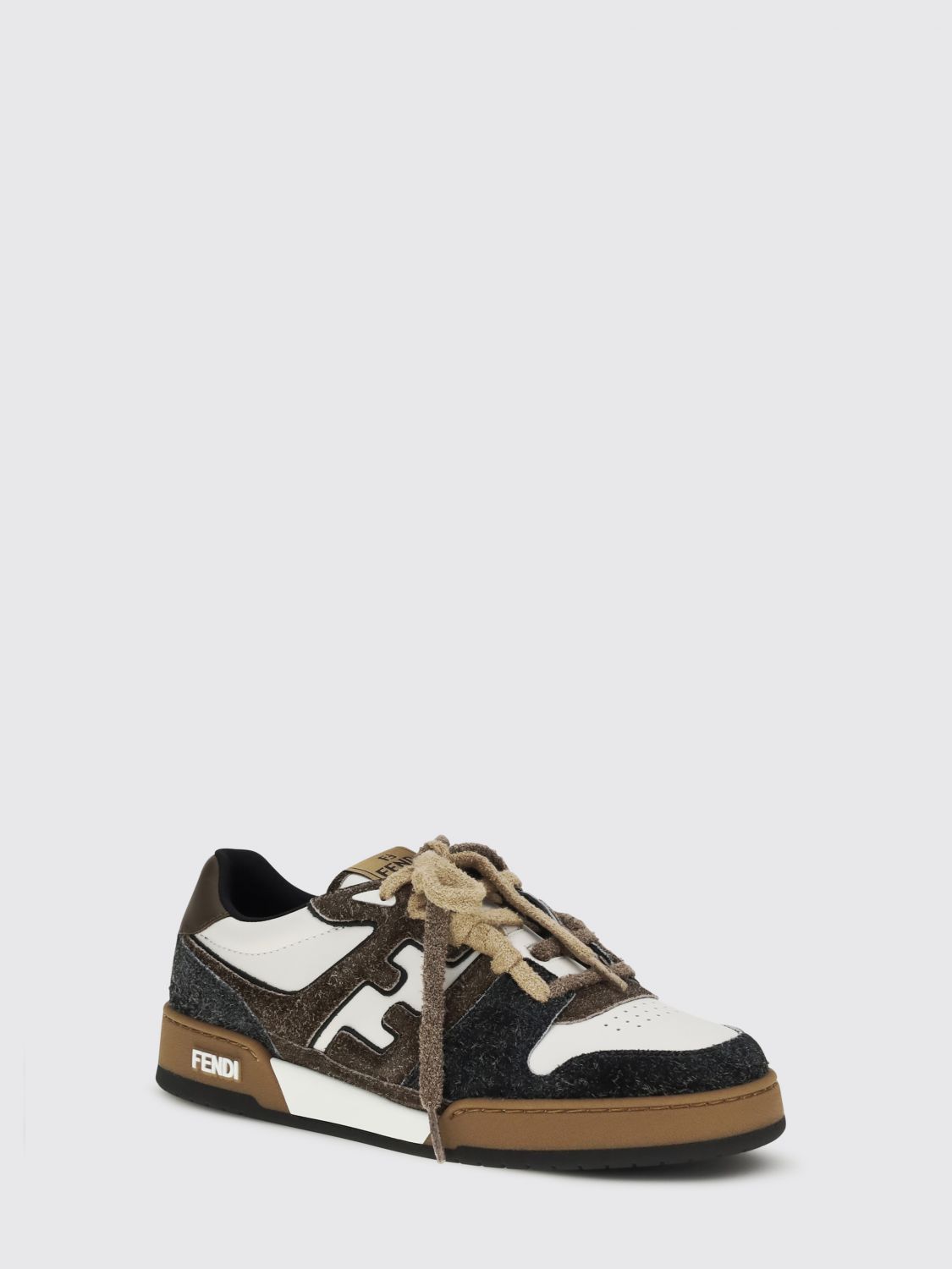 Fendi Fendi Sneakers Men Grey Size US 8 / EU 41 - 2 Thumbnail