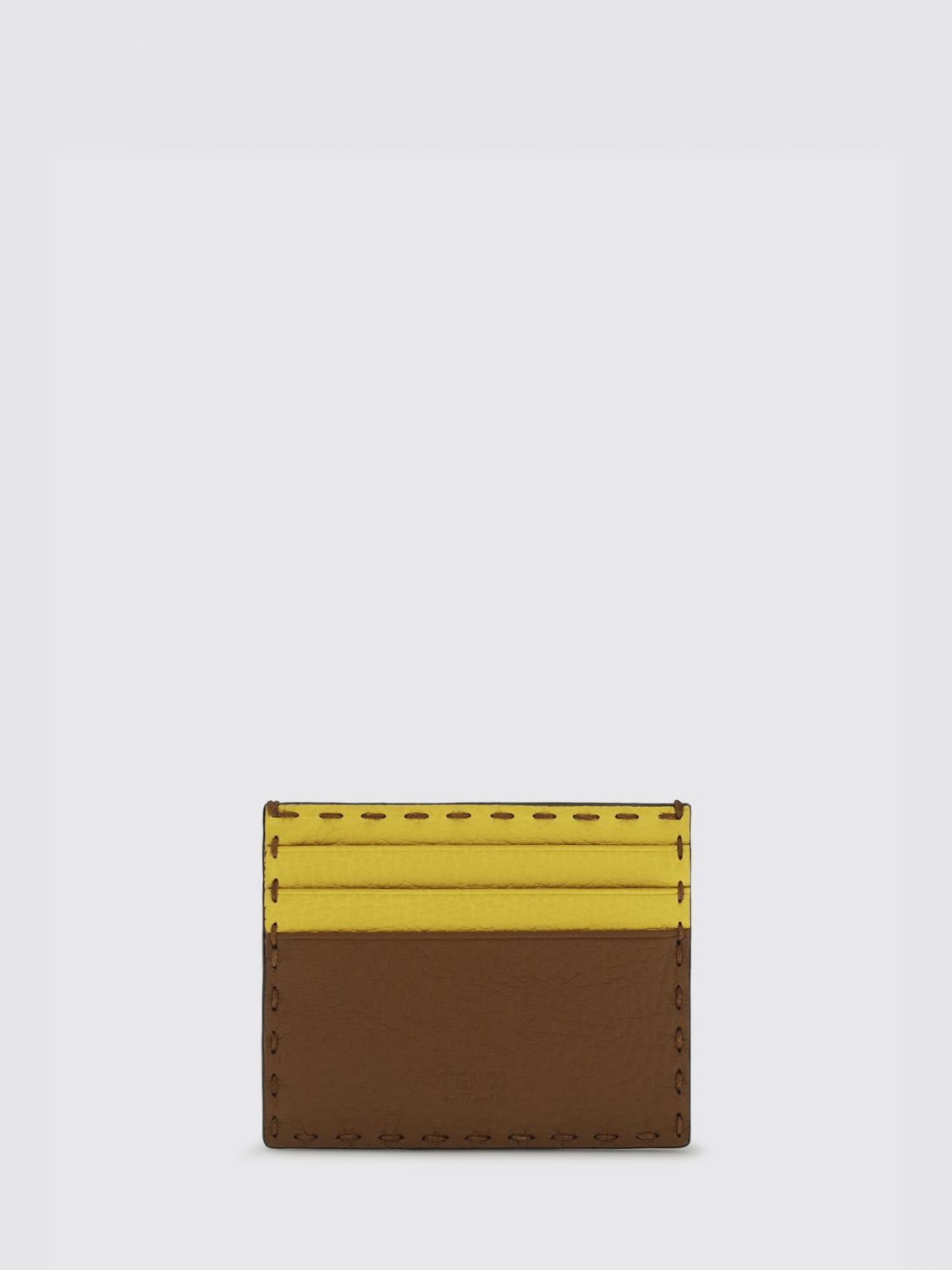 Fendi Fendi Wallet Men Brown Size ONE SIZE - 2 Thumbnail