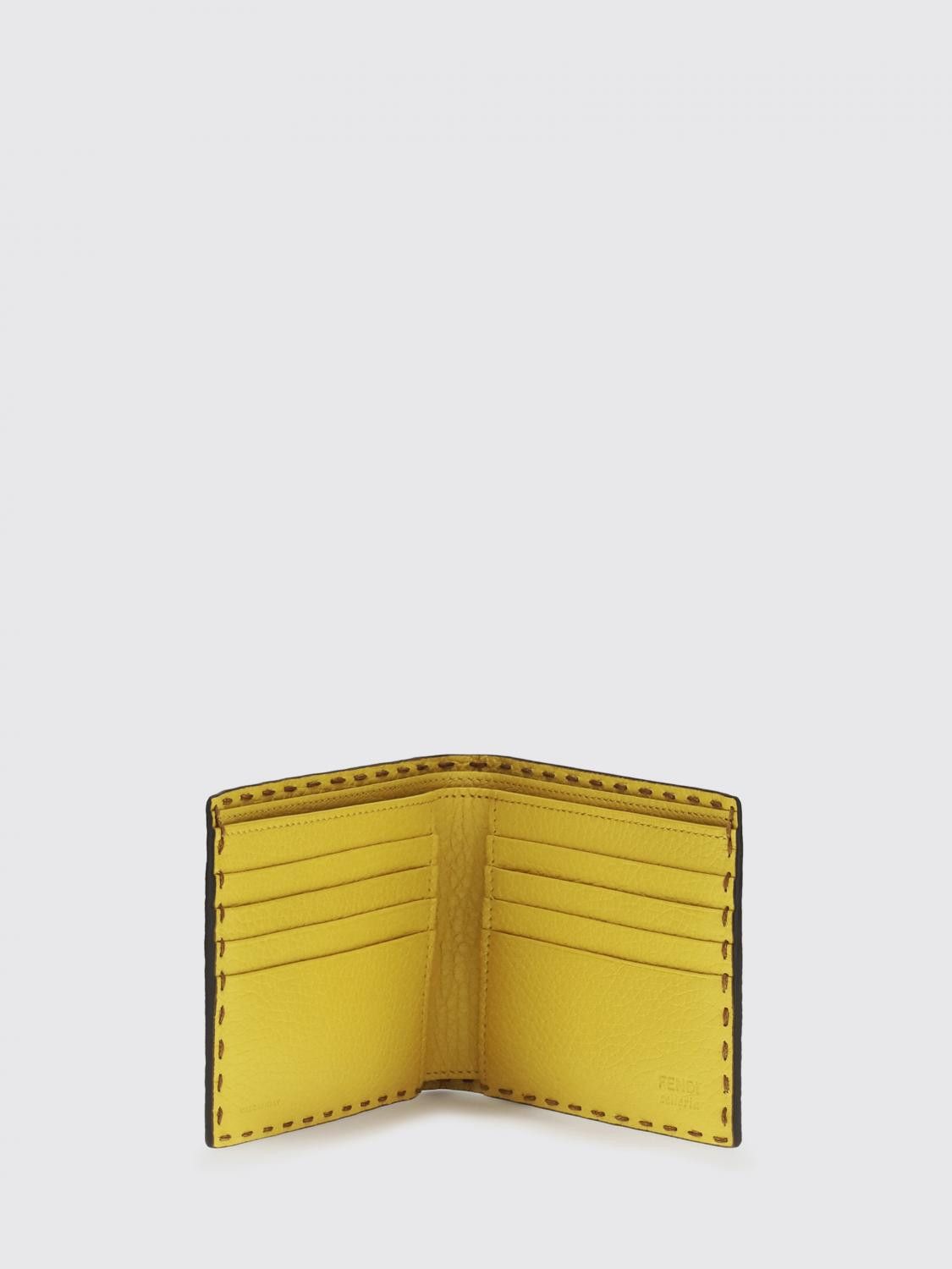 Fendi Fendi Wallet Men Brown Size ONE SIZE - 2 Thumbnail