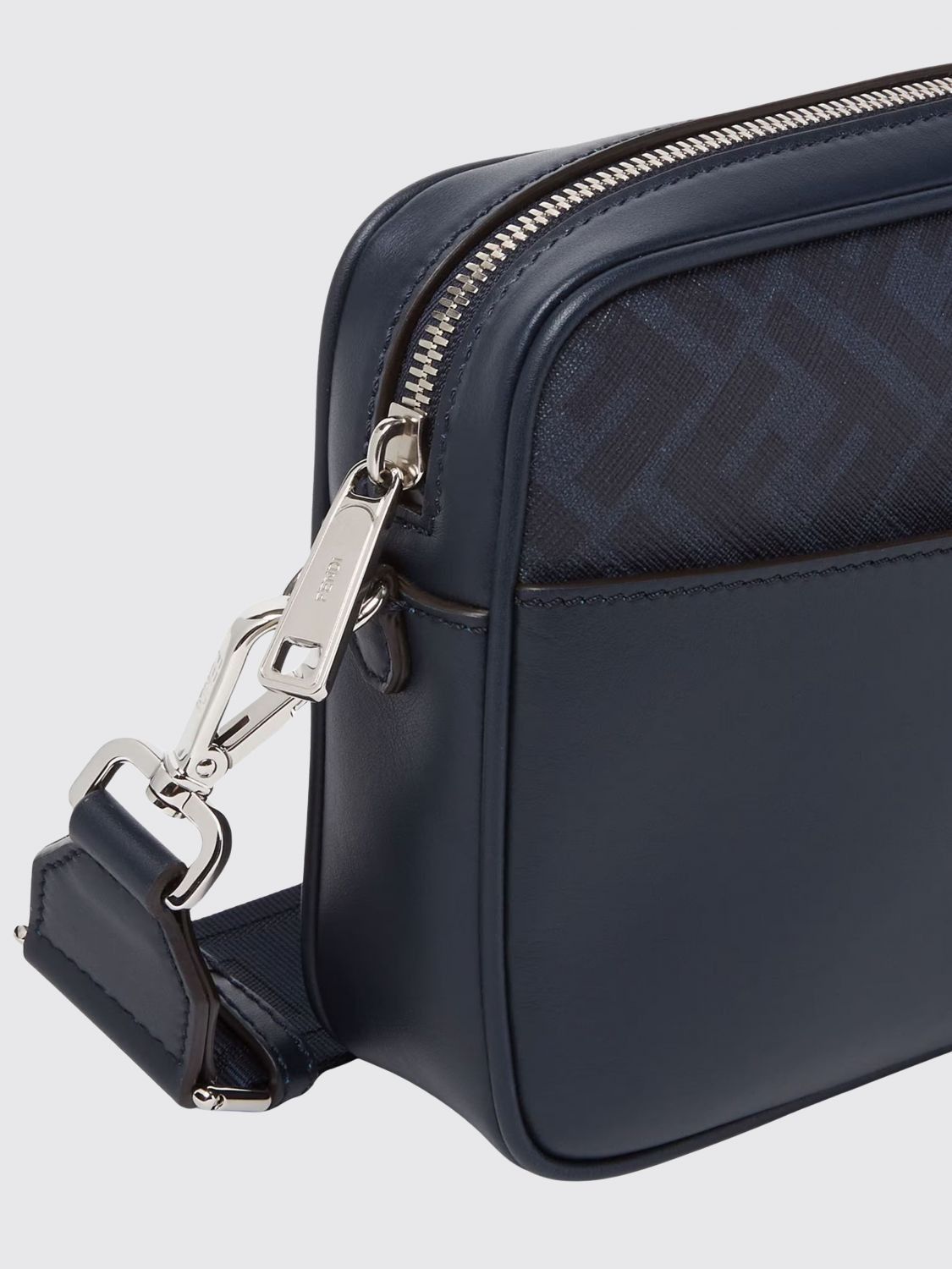 Fendi Fendi Shoulder Bag Men Blue Size ONE SIZE - 3 Thumbnail