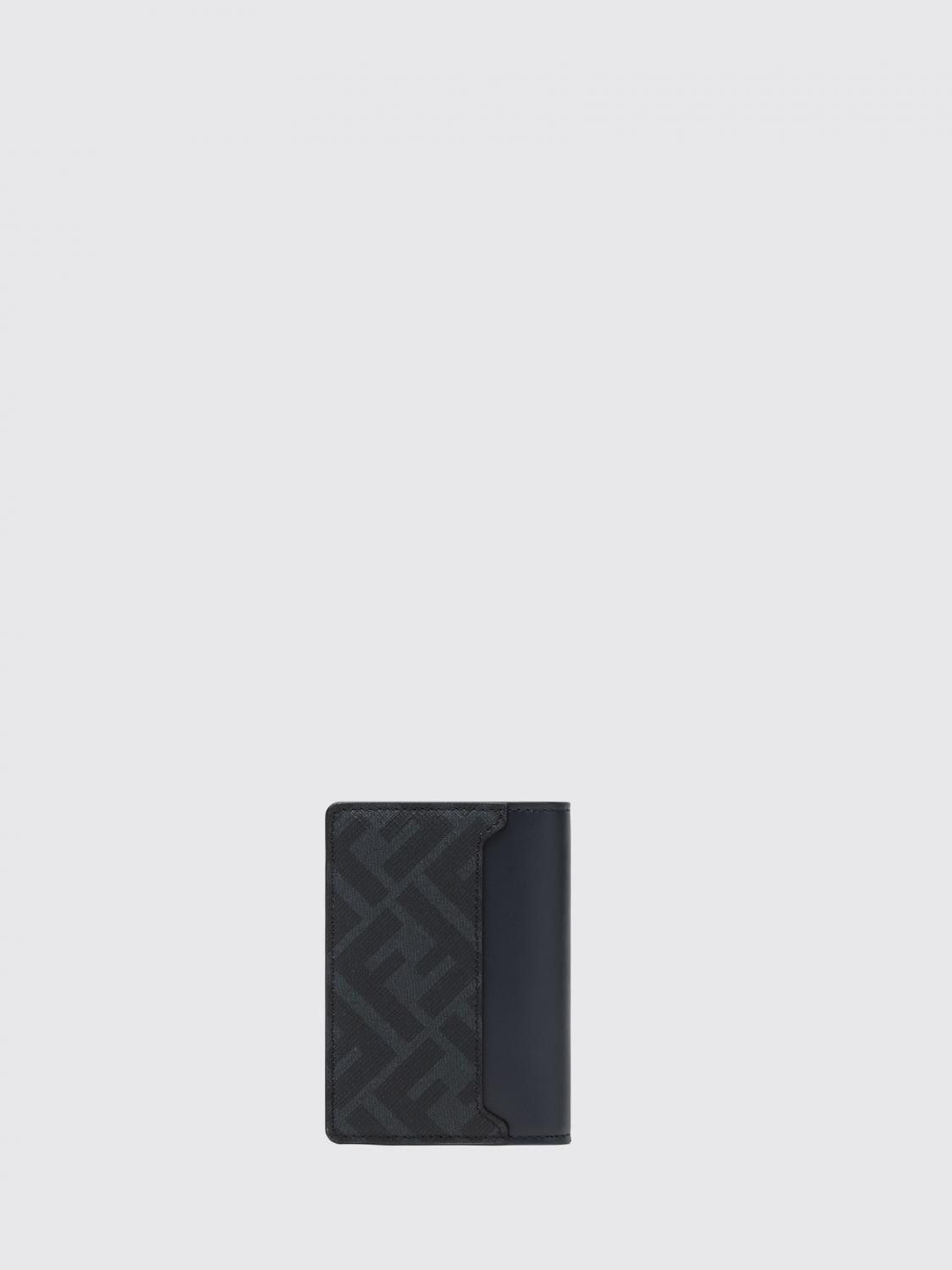 Fendi Fendi Wallet Men Blue Size ONE SIZE - 2 Thumbnail