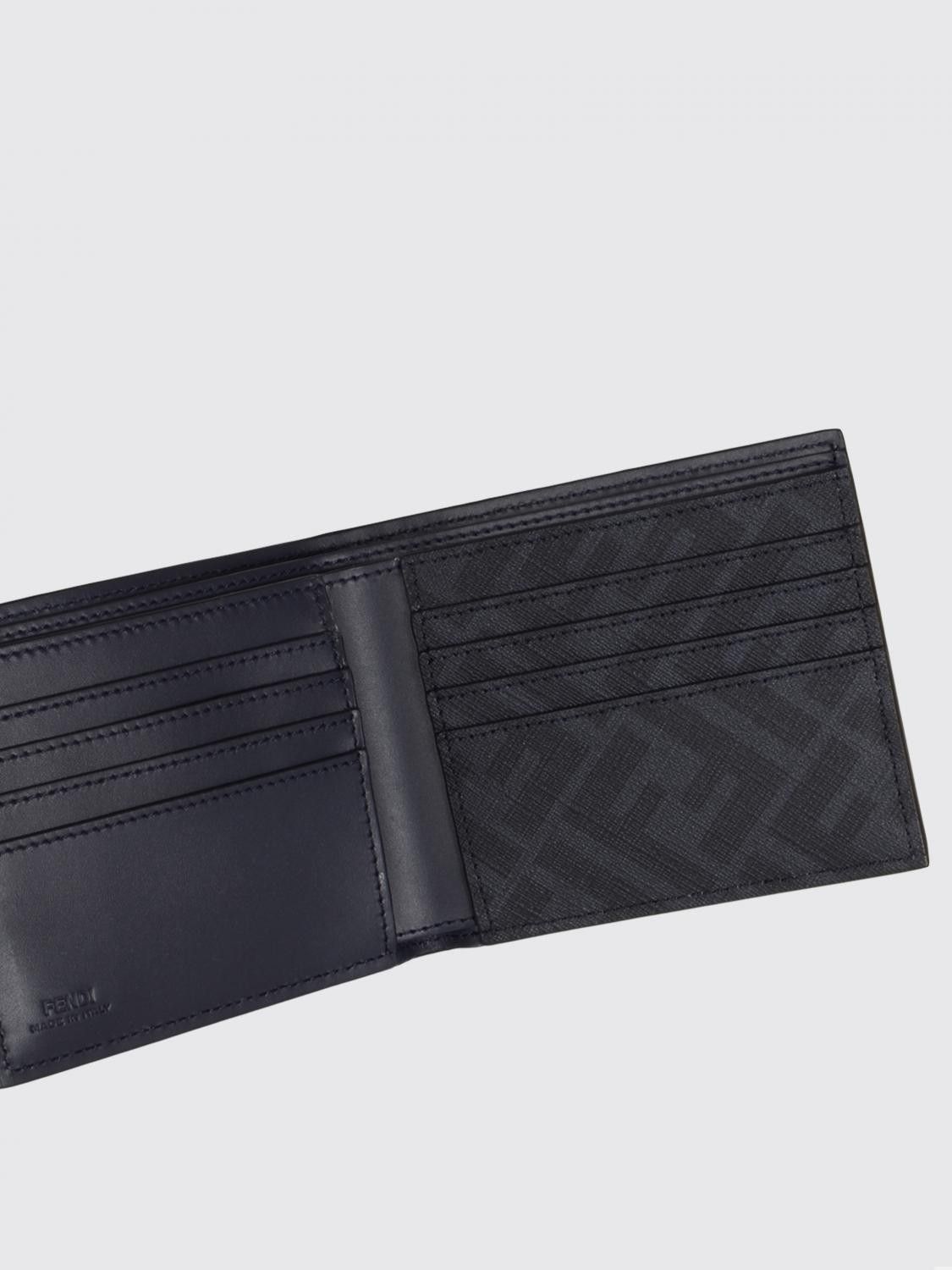 Fendi Fendi Wallet Men Blue Size ONE SIZE - 2 Thumbnail