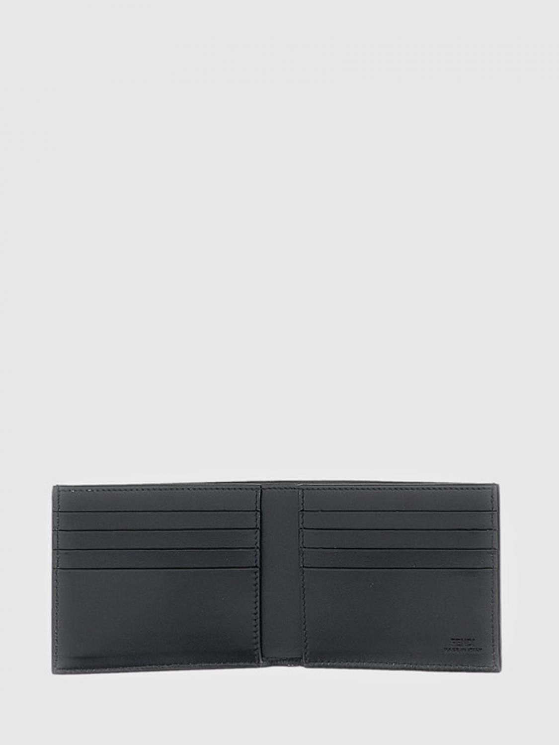 Fendi Fendi Wallet Men Black Size ONE SIZE - 2 Thumbnail
