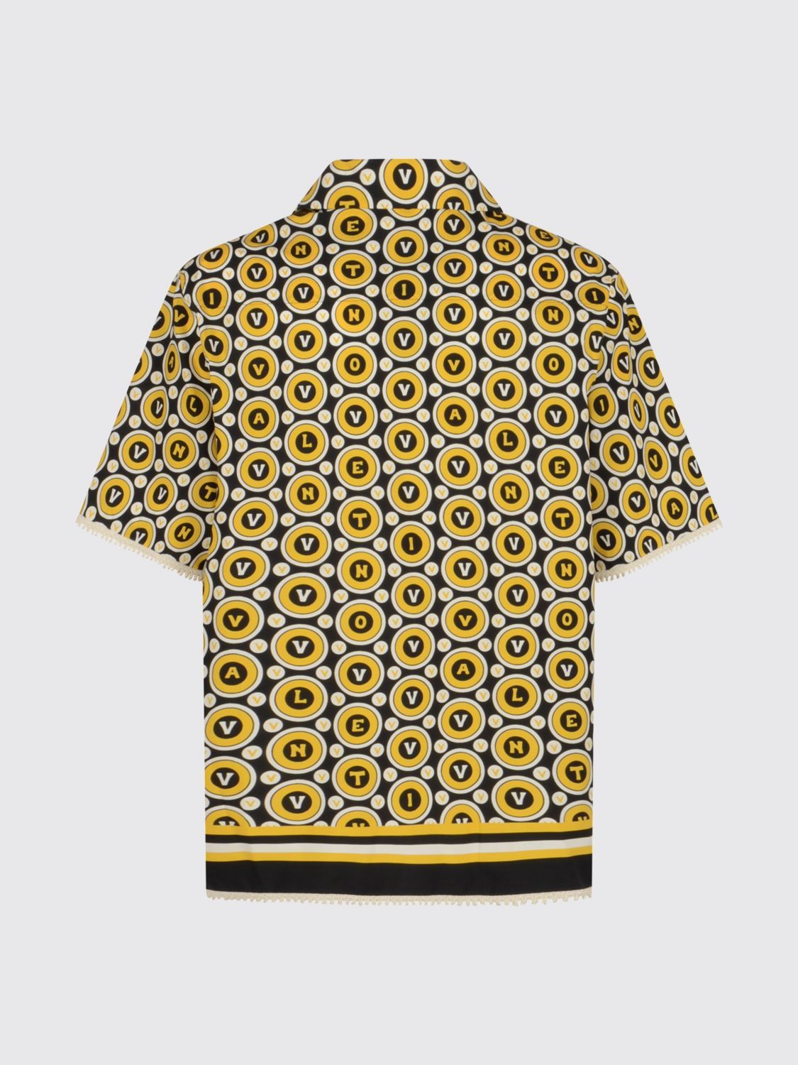 Valentino Valentino Shirt Men Yellow Size US S / EU 44-46 / 1 - 2 Thumbnail