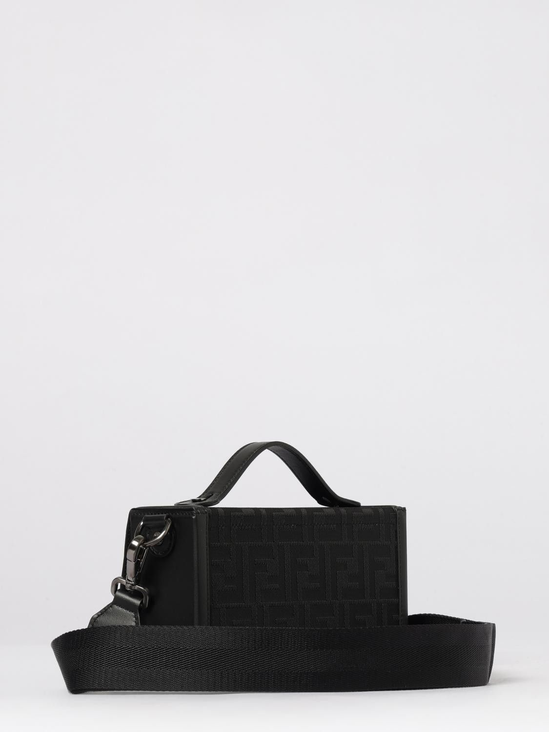 Fendi Fendi Shoulder Bag Men Black Size ONE SIZE - 3 Thumbnail