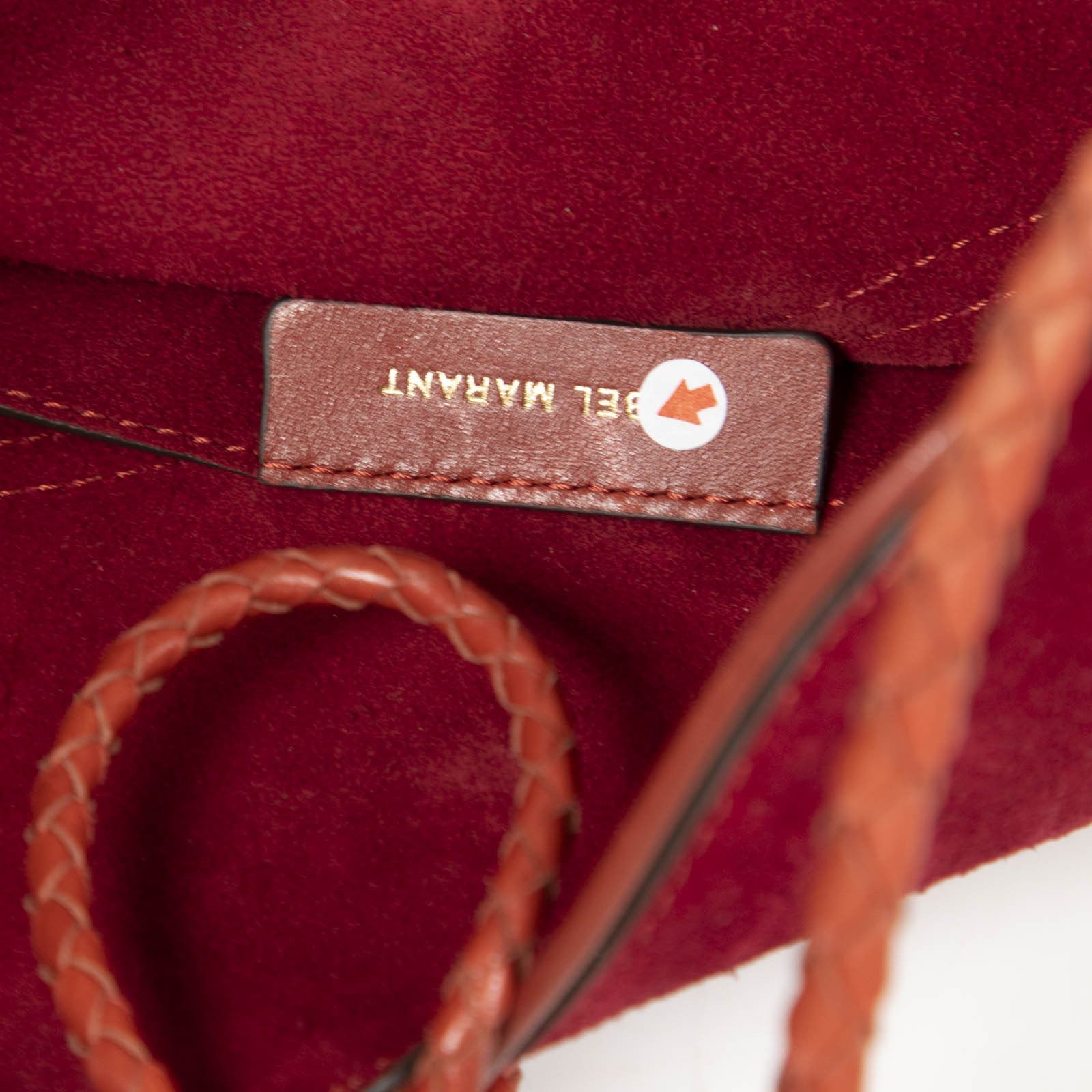 Isabel Marant Red Suede Shoulder Bag Size ONE SIZE - 16 Thumbnail