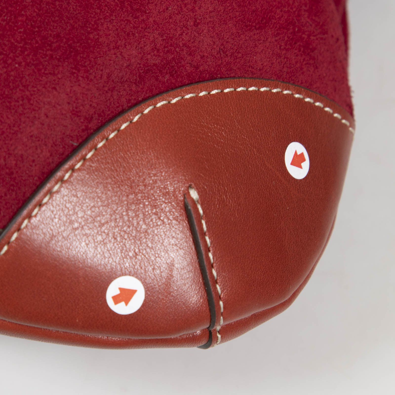 Isabel Marant Red Suede Shoulder Bag Size ONE SIZE - 12 Thumbnail