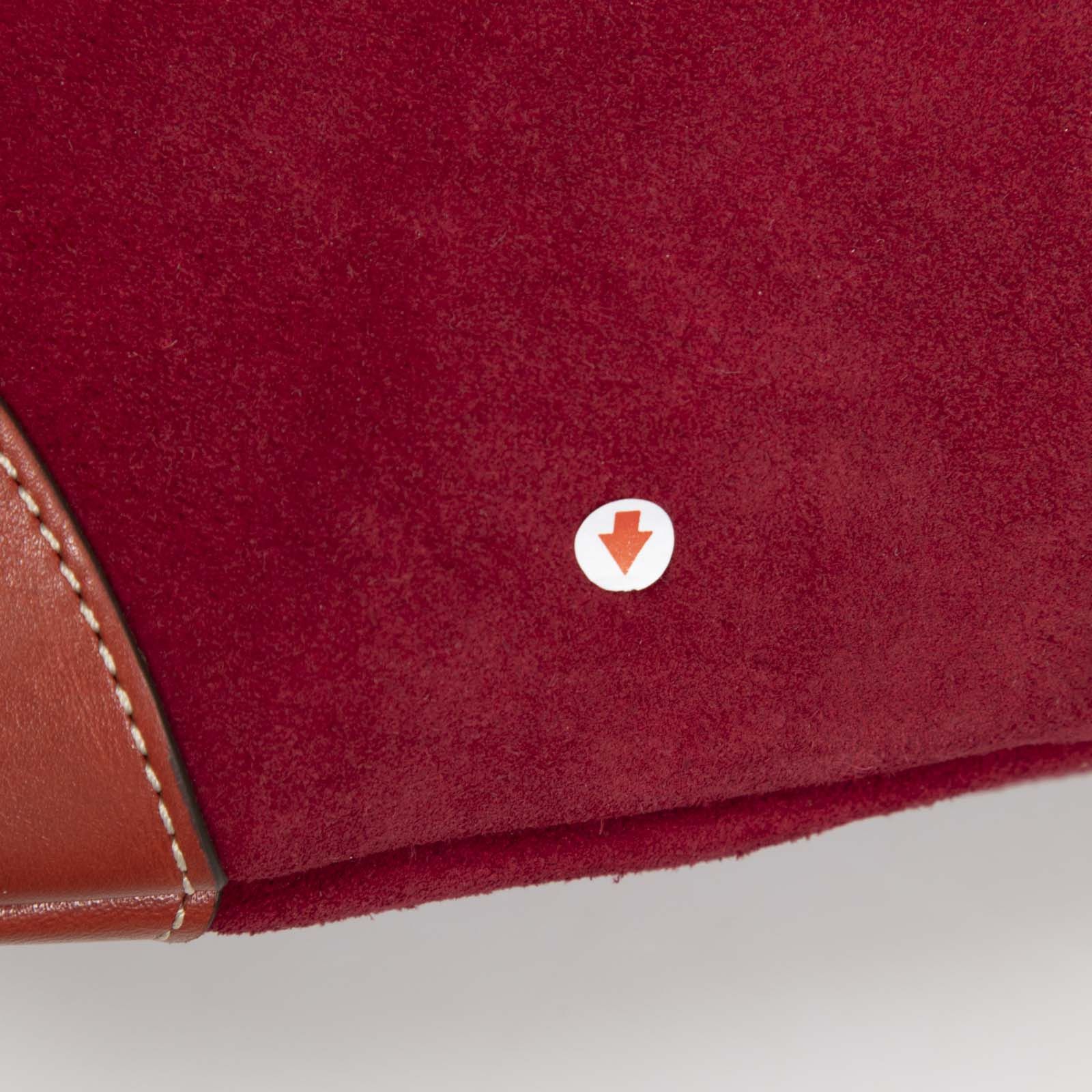 Isabel Marant Red Suede Shoulder Bag Size ONE SIZE - 9 Thumbnail