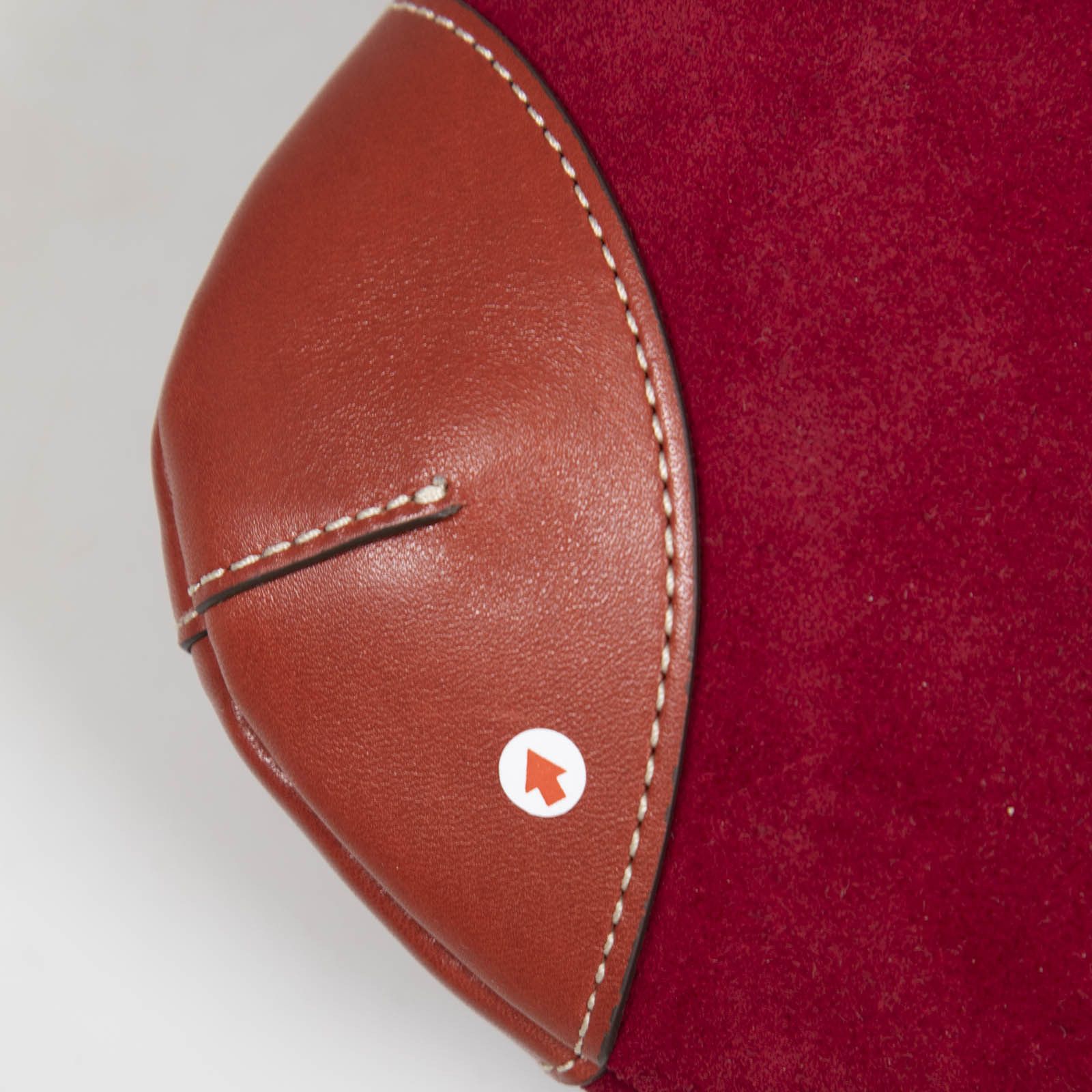 Isabel Marant Red Suede Shoulder Bag Size ONE SIZE - 14 Thumbnail