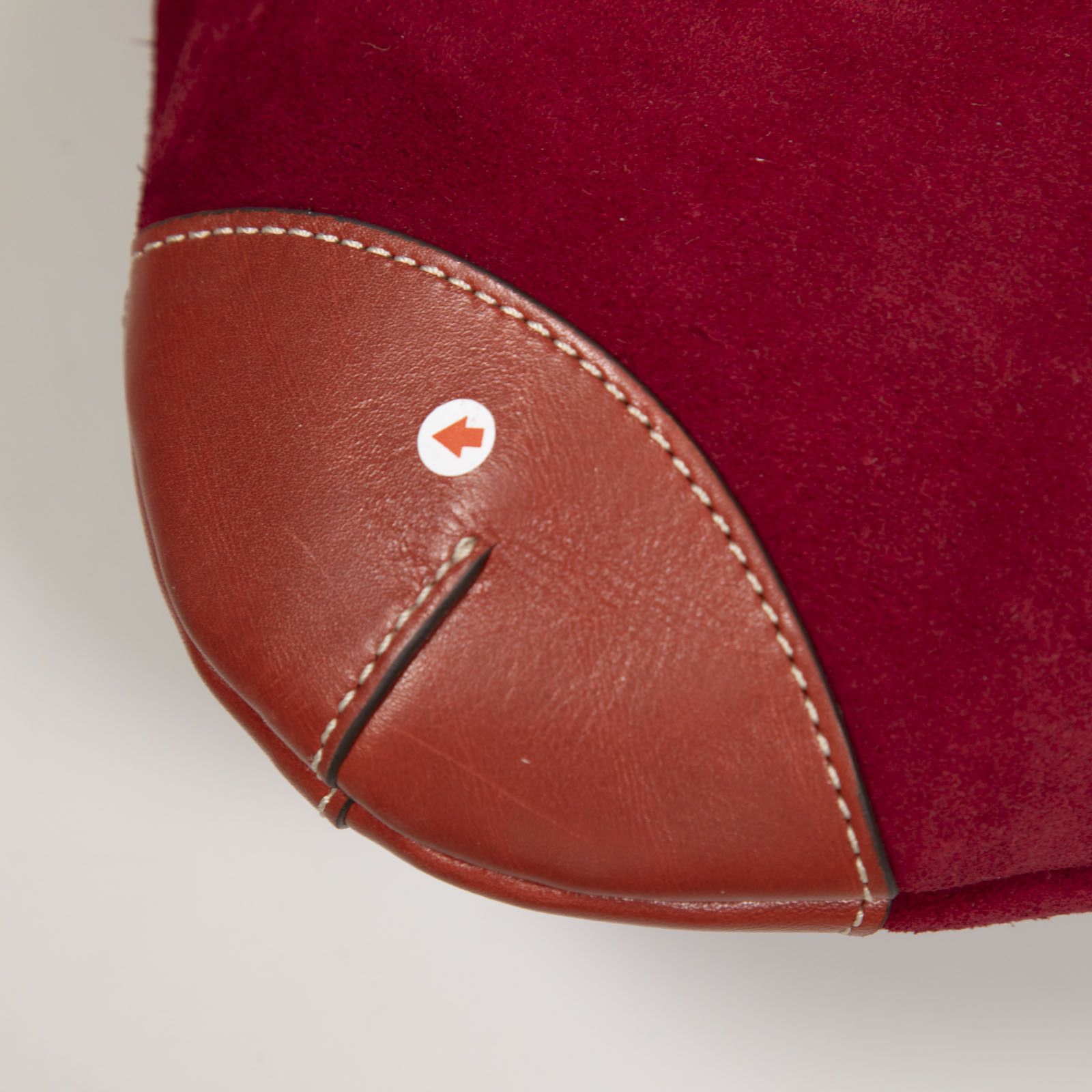 Isabel Marant Red Suede Shoulder Bag Size ONE SIZE - 8 Thumbnail