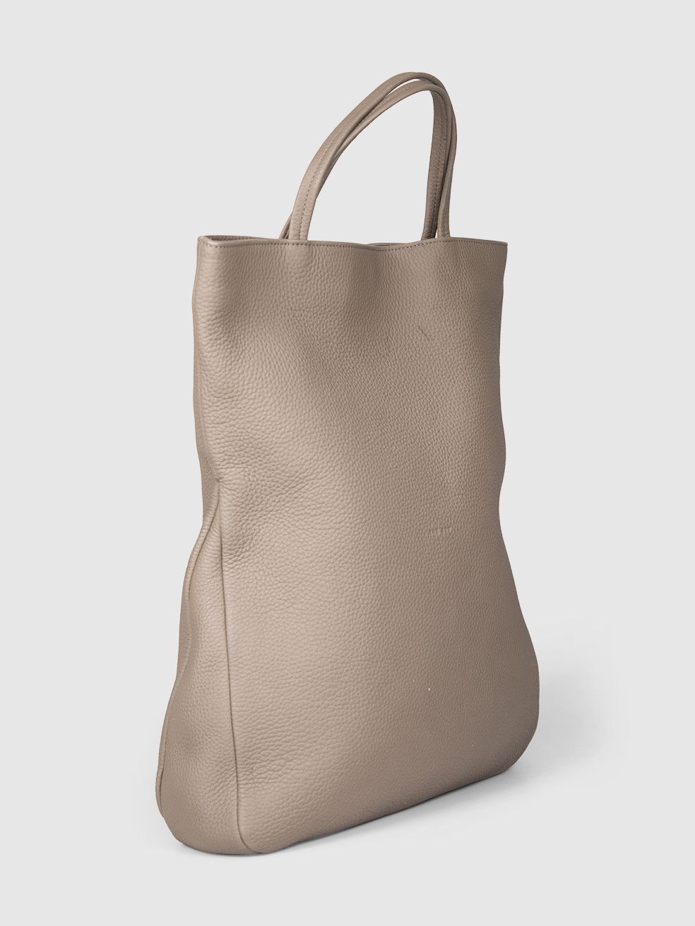 The Row Brown Leather Everett Tote Bag Size ONE SIZE - 3 Thumbnail