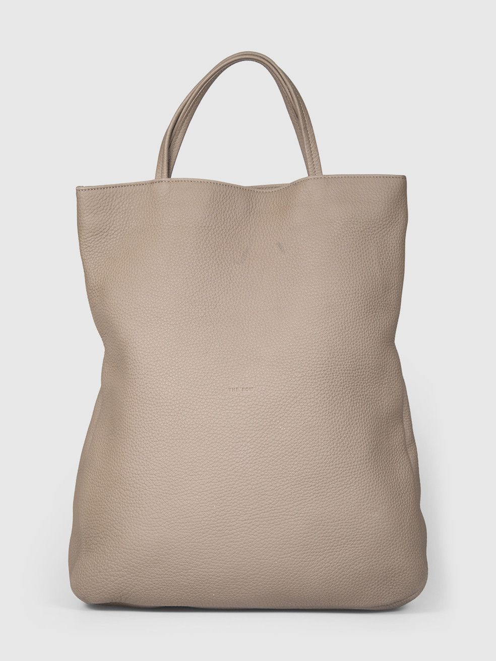 The Row Brown Leather Everett Tote Bag Size ONE SIZE - 2 Thumbnail