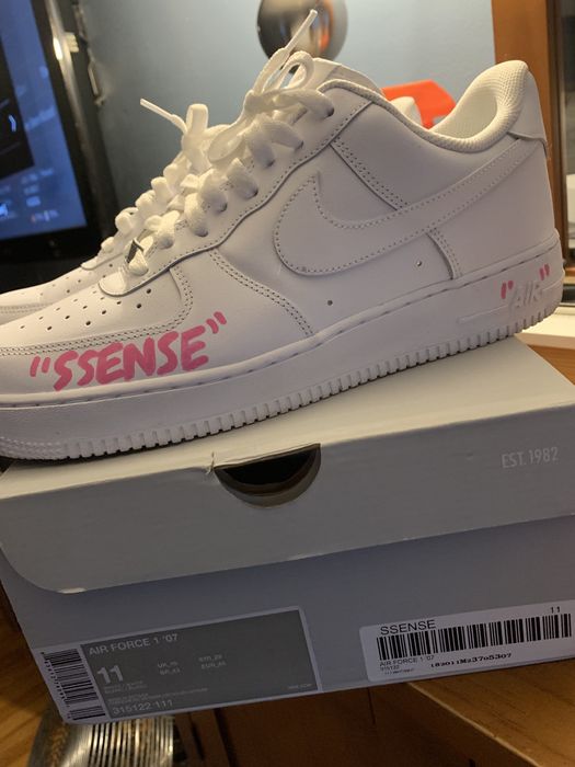 Nike Nike Air Force 1 Ssense X Virgil Abloh Signed By Virgil Abloh