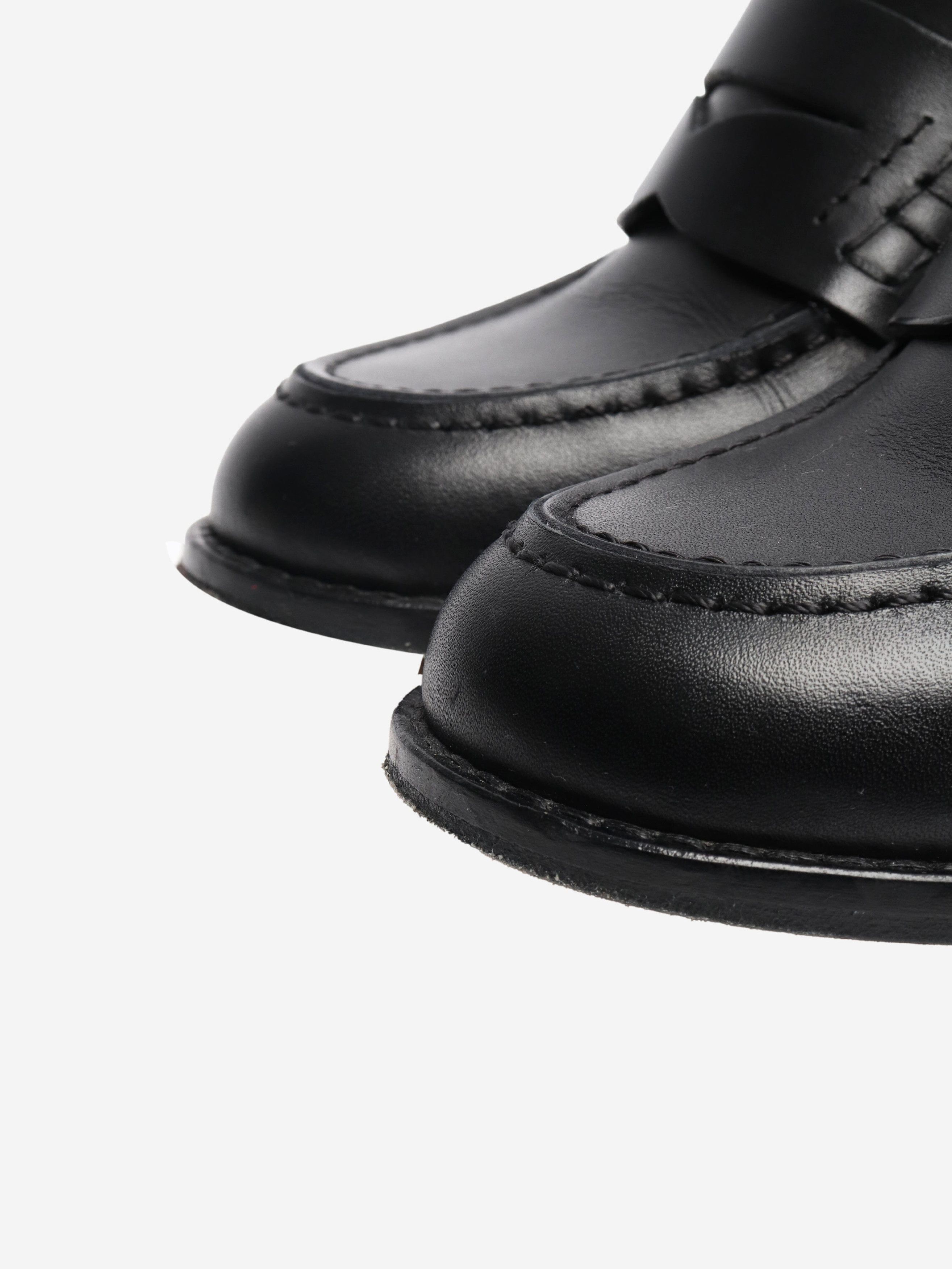 A.P.C. Black high-heel loafers - EU 38 Size US 7.5 / IT 37.5 - 5 Thumbnail