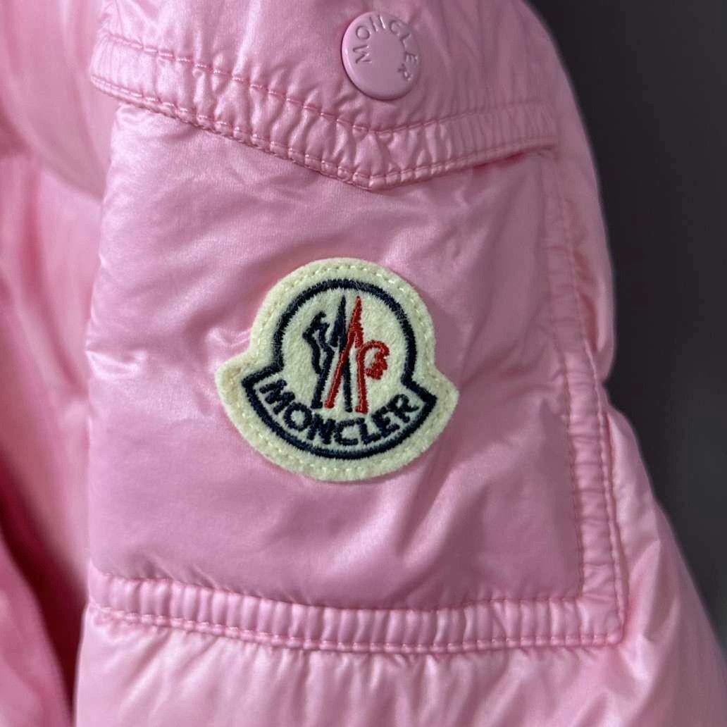 Moncler Moncler Down Pink Down Jacket L Women Size L / US 10 / IT 46 - 7 Thumbnail