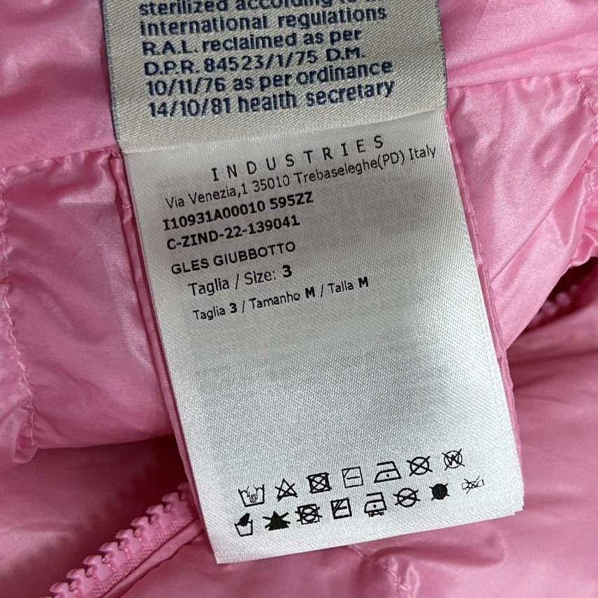 Moncler Moncler Down Pink Down Jacket L Women Size L / US 10 / IT 46 - 4 Thumbnail