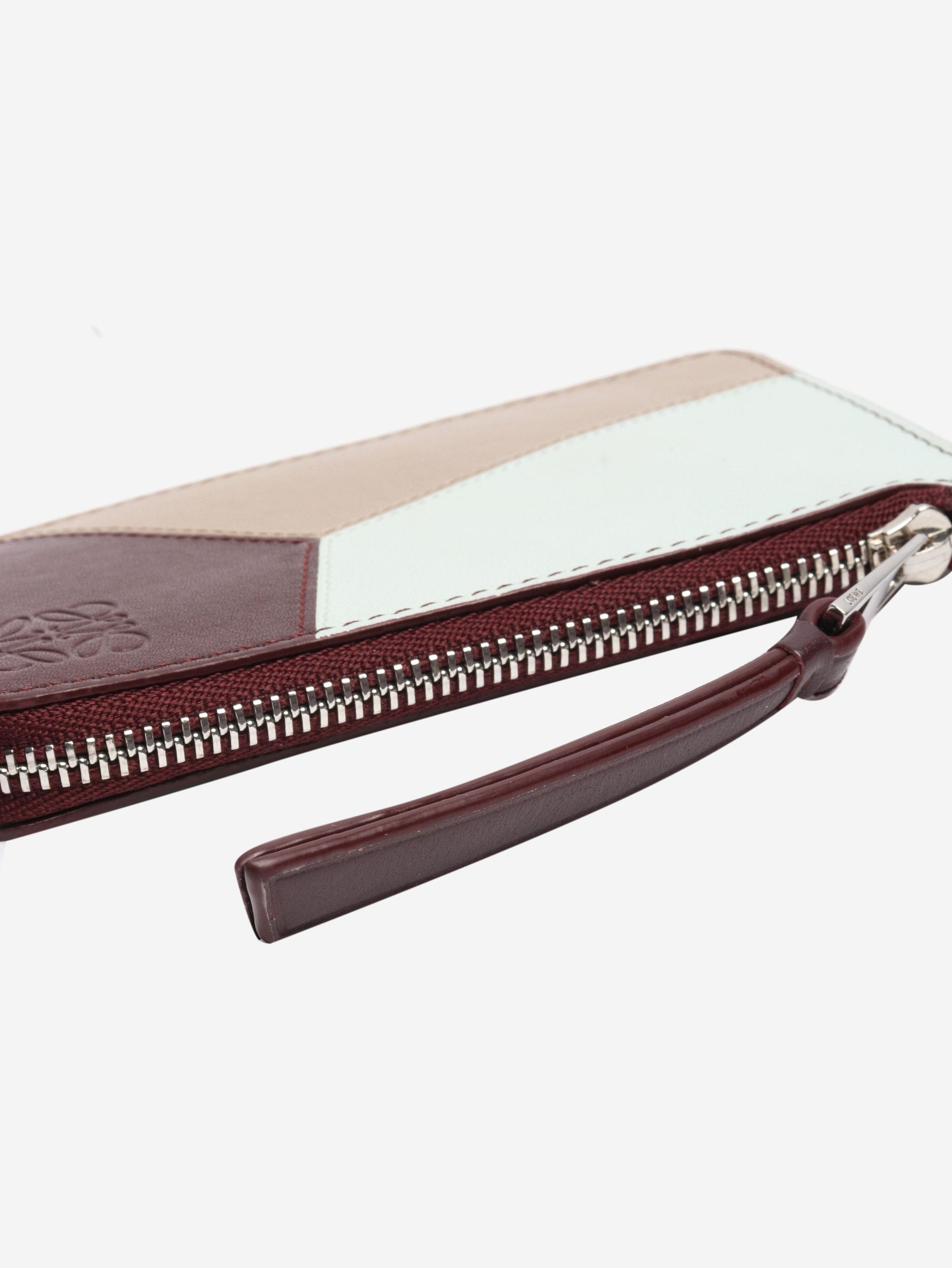 Loewe Multicolour Puzzle long coin cardholder Size ONE SIZE - 3 Thumbnail
