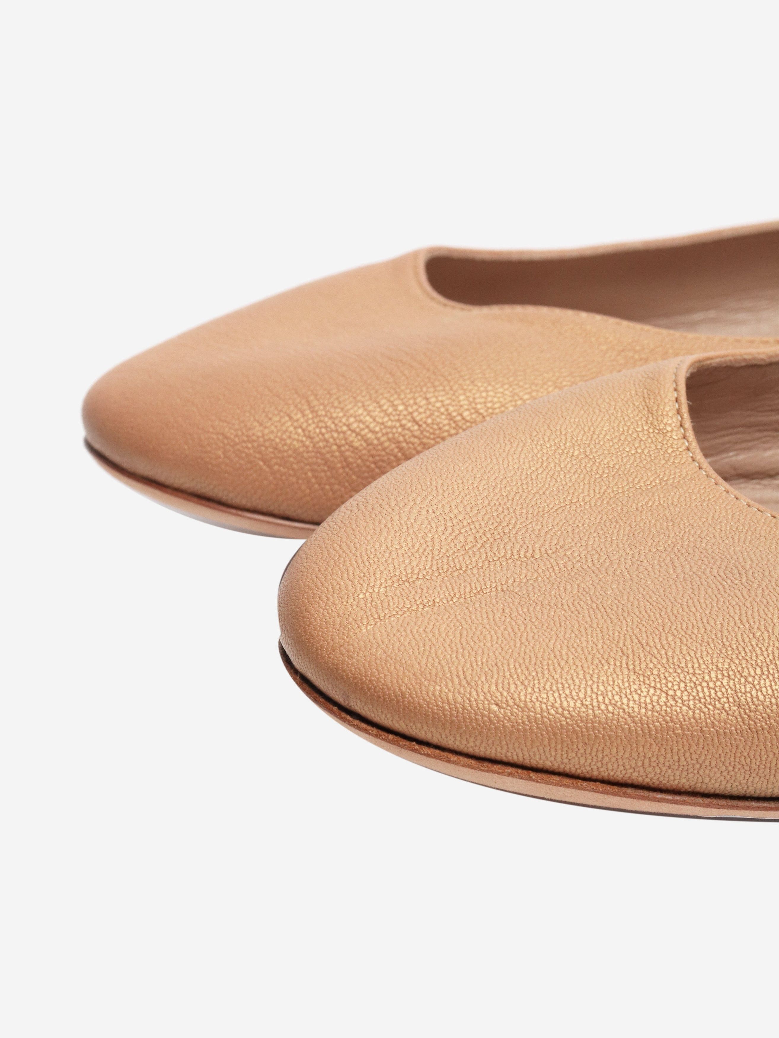 Chloe Gold ballet flats - EU 40 Size US 7 / IT 37 - 5 Thumbnail
