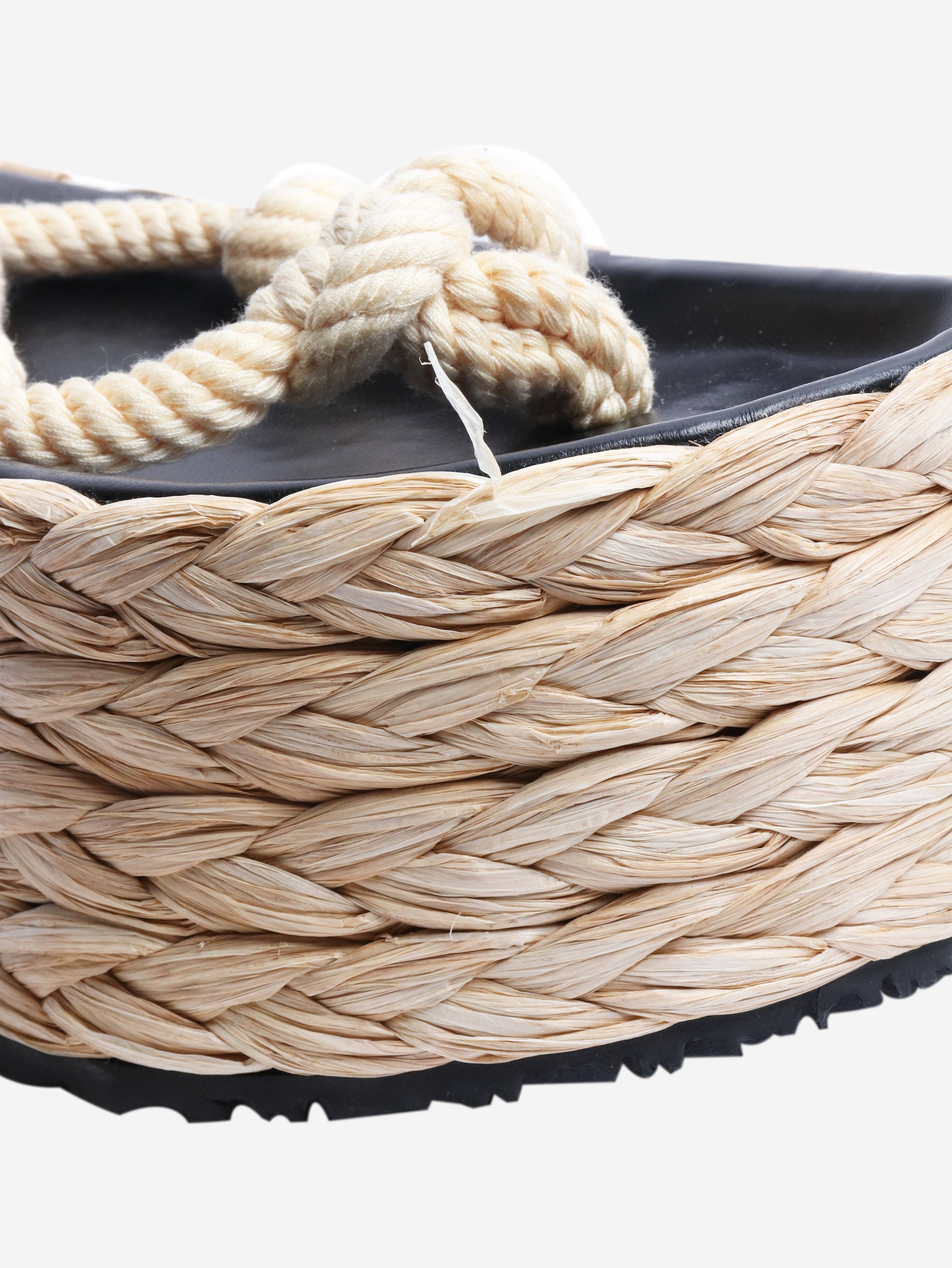 Isabel Marant Neutral raffia platform sandals - EU 41 Size US 10 / IT 40 - 5 Thumbnail